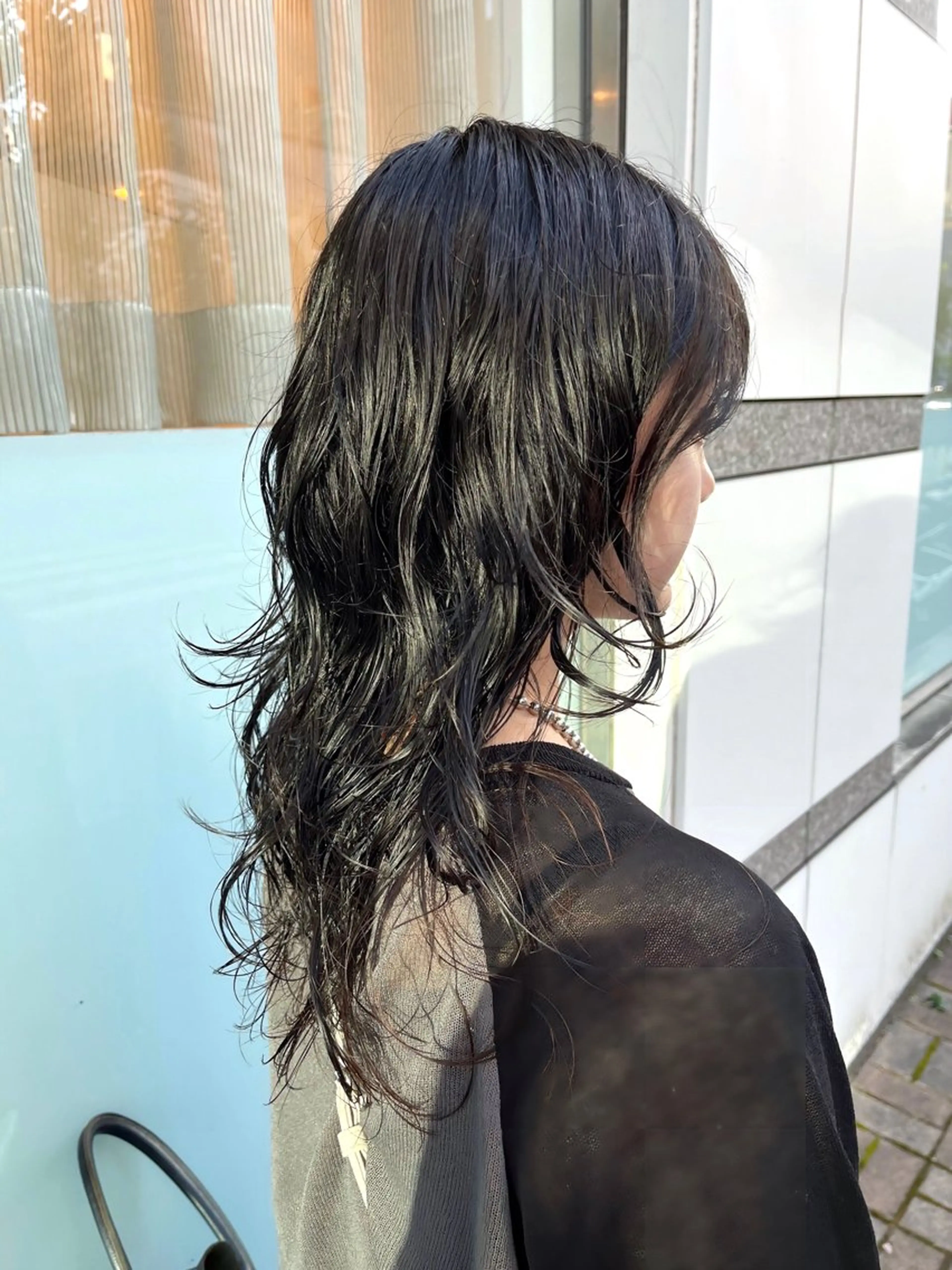 セミロング 尾崎隼大 レイヤー/韓国ヘアのヘアスタイル