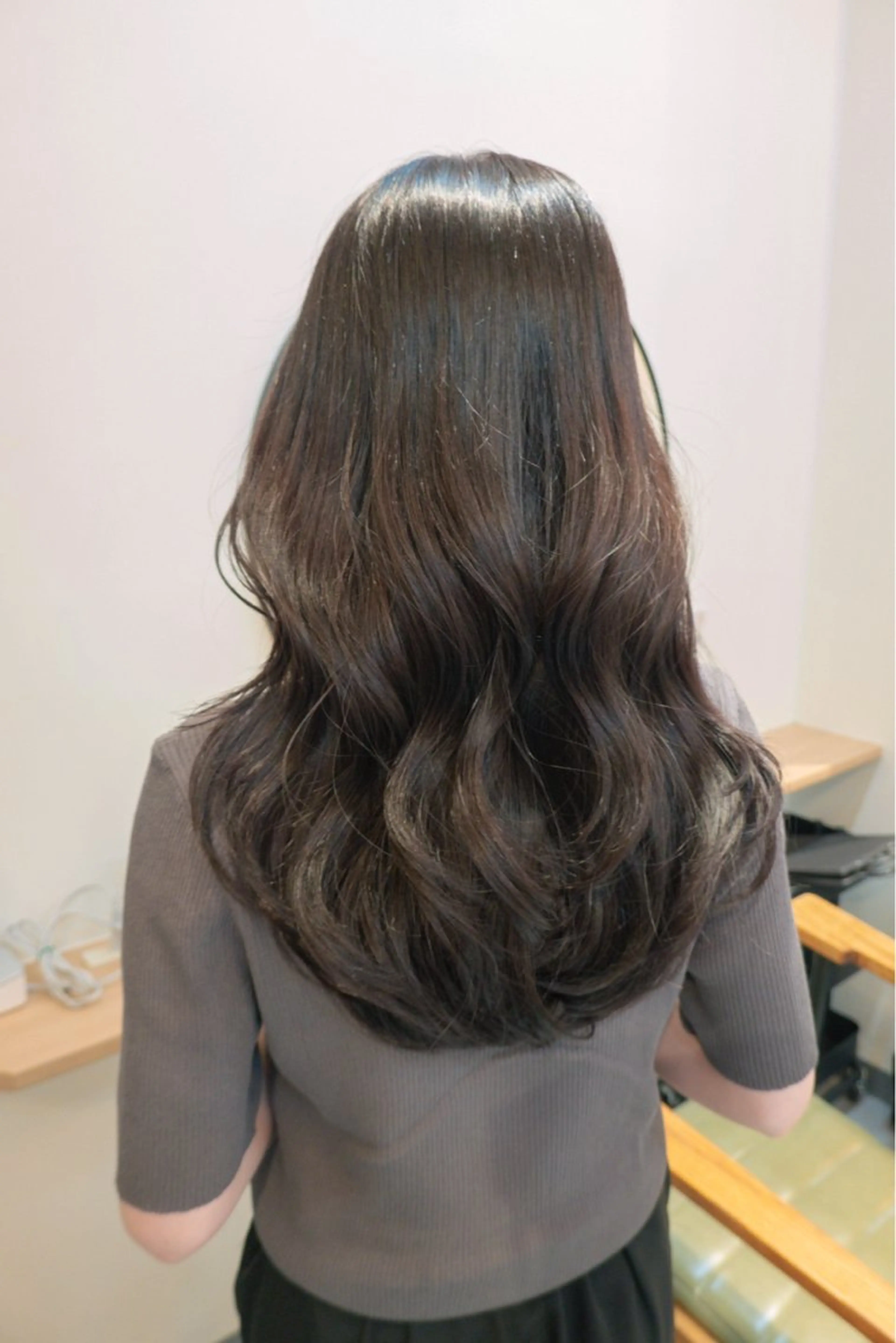 ロング カット ヘアカラー 韓国レイヤー 🎀片山 ゆき🎀のヘアスタイル