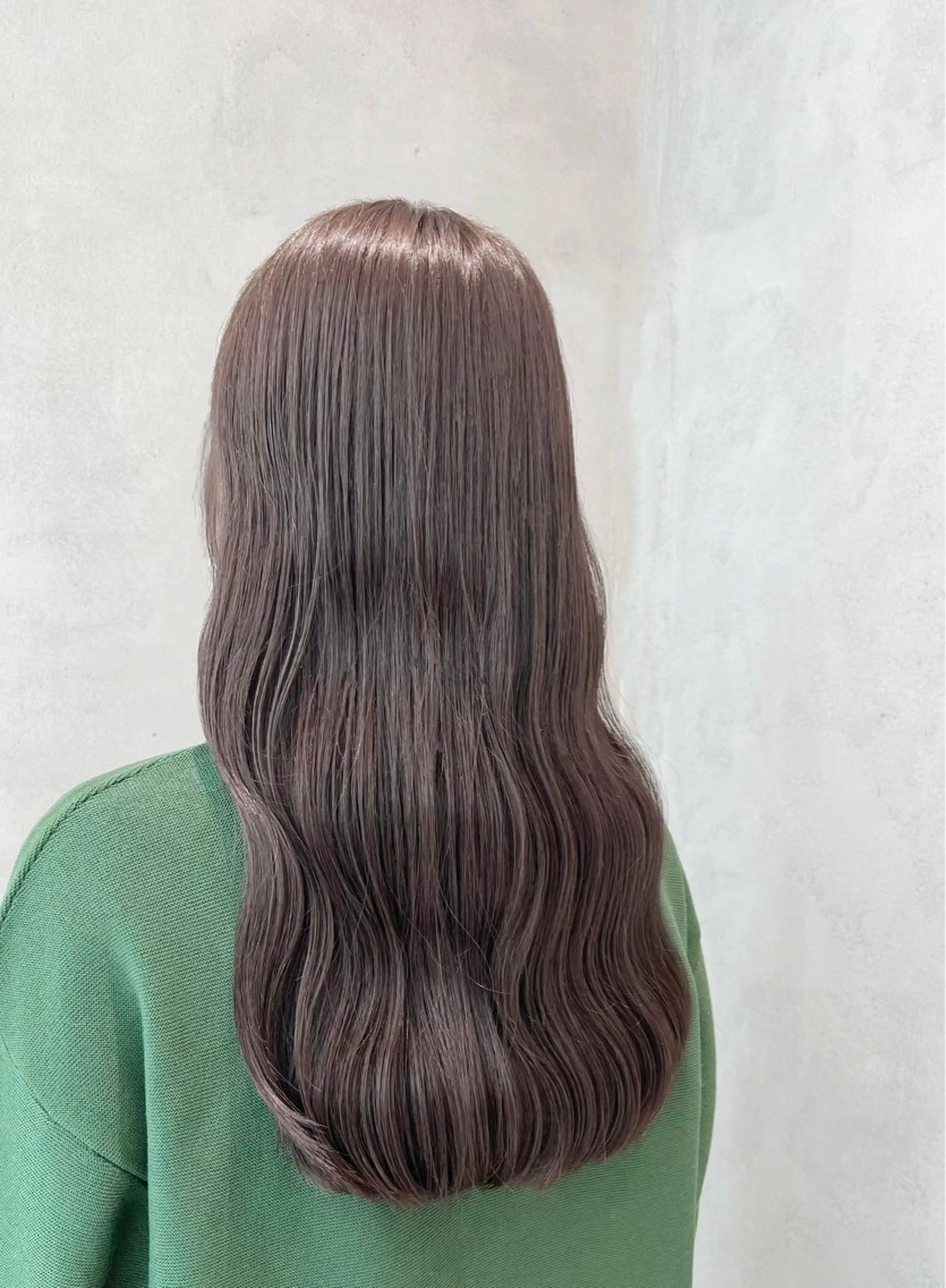 ロング カラー Say.石川葵 ショートボブ前髪のヘアスタイル