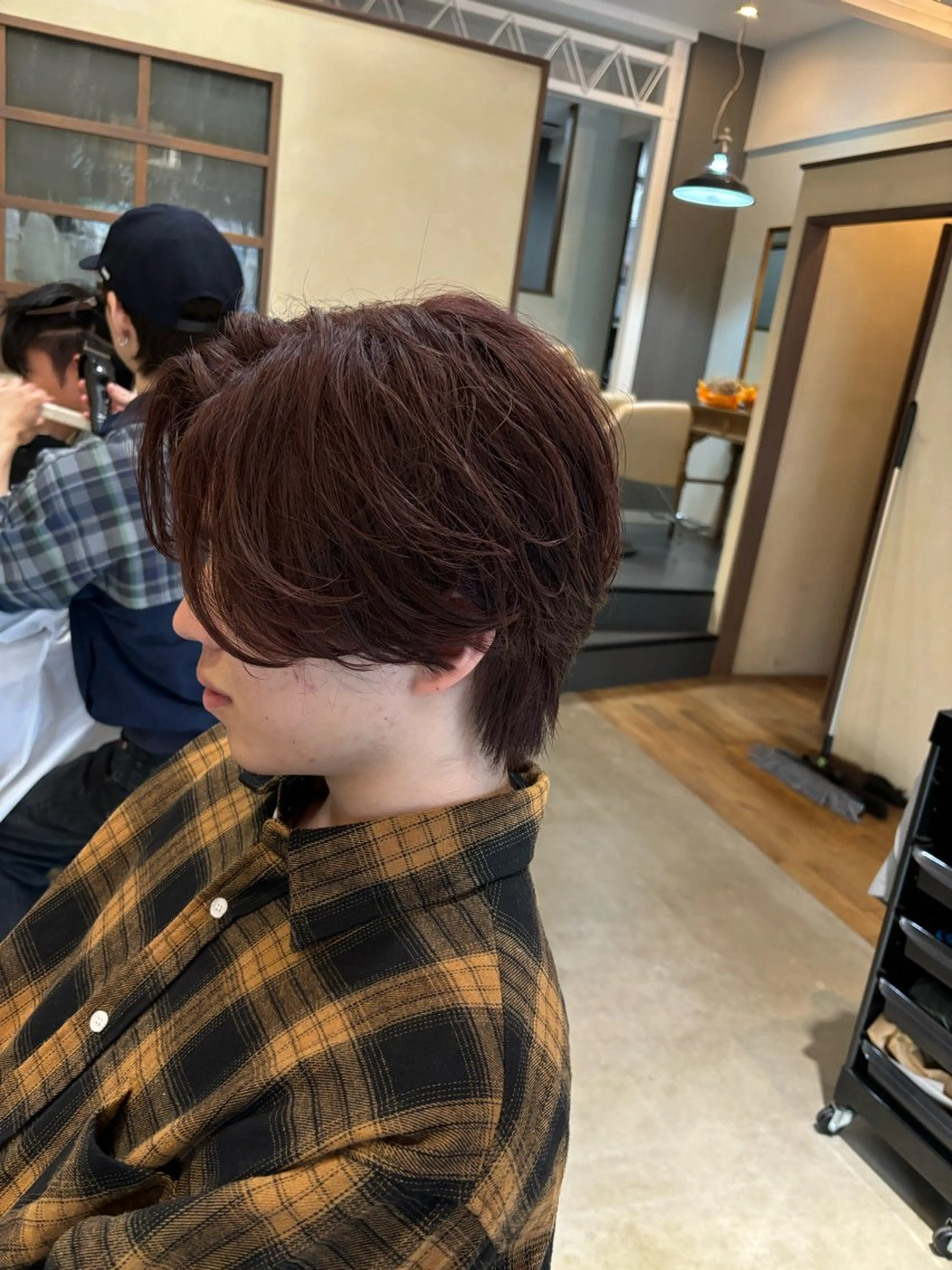 ショート メンズ カット パーマ 鹿児島 TSUBASAのヘアスタイル