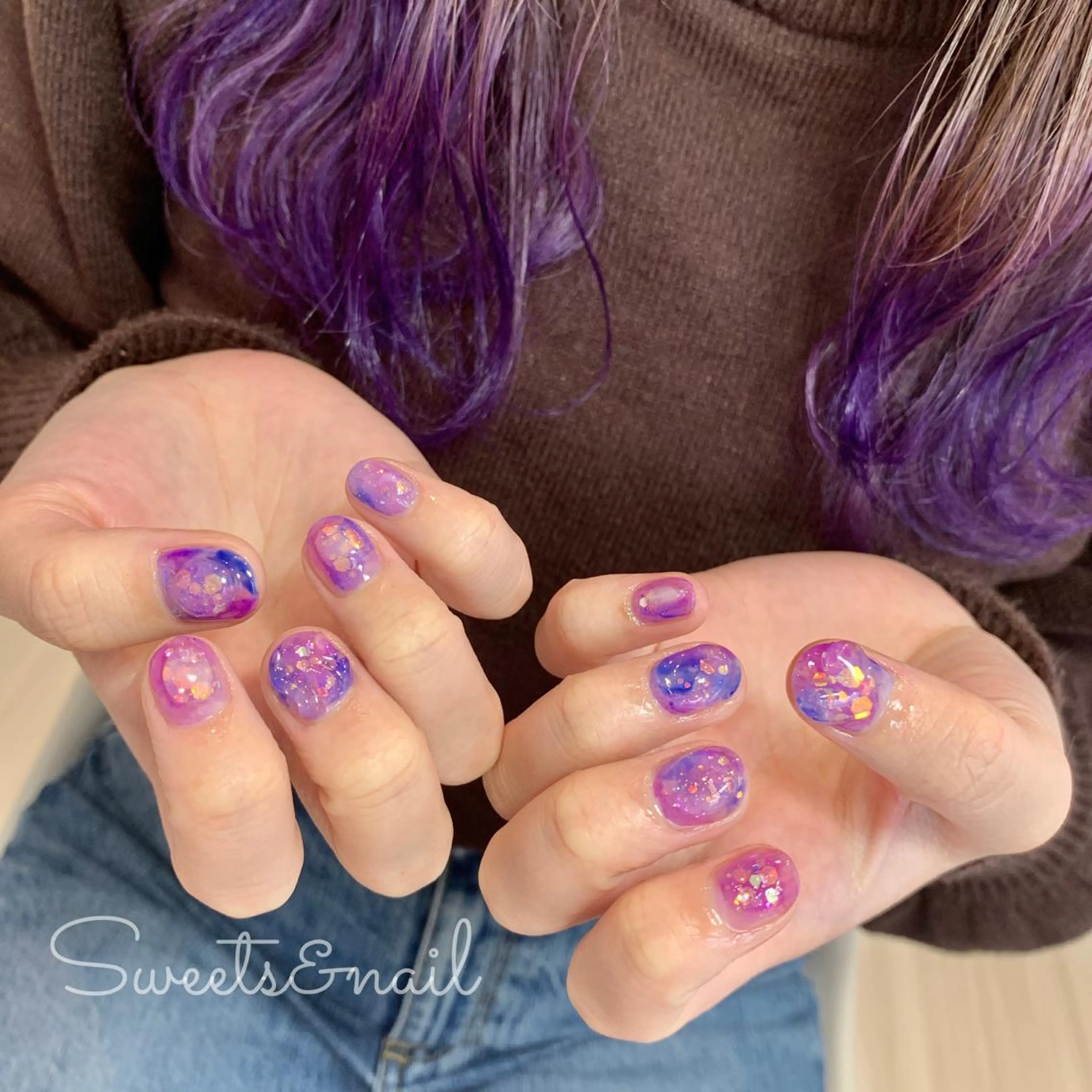 ネイル 卒業式 Sweets &nailのネイルデザイン