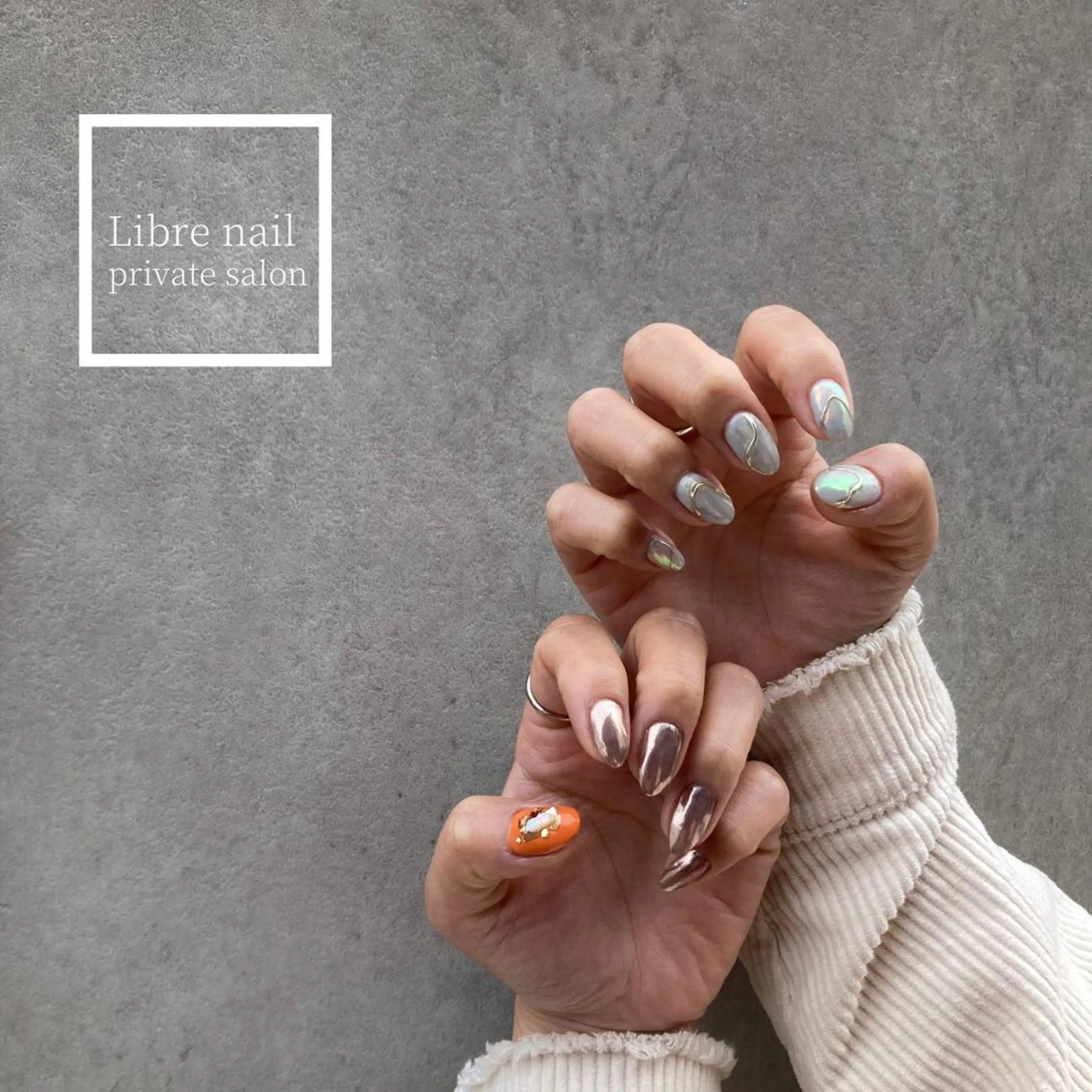 ネイル 持ち込み 【Libre】 -ﾘﾌﾞﾚﾈｲﾙ-のネイルデザイン