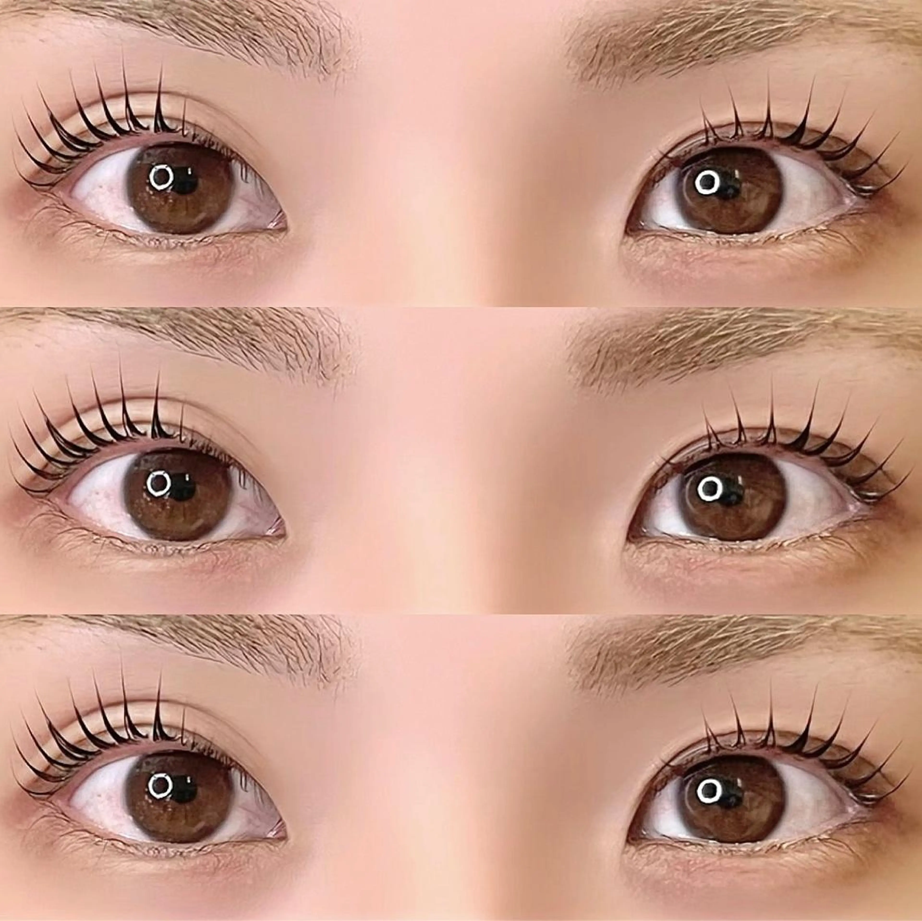 マツエク・マツパ Be. eyelash＆eyebrow 岡山店所属・🦋be. みうち🦋のマツエク・マツパデザイン