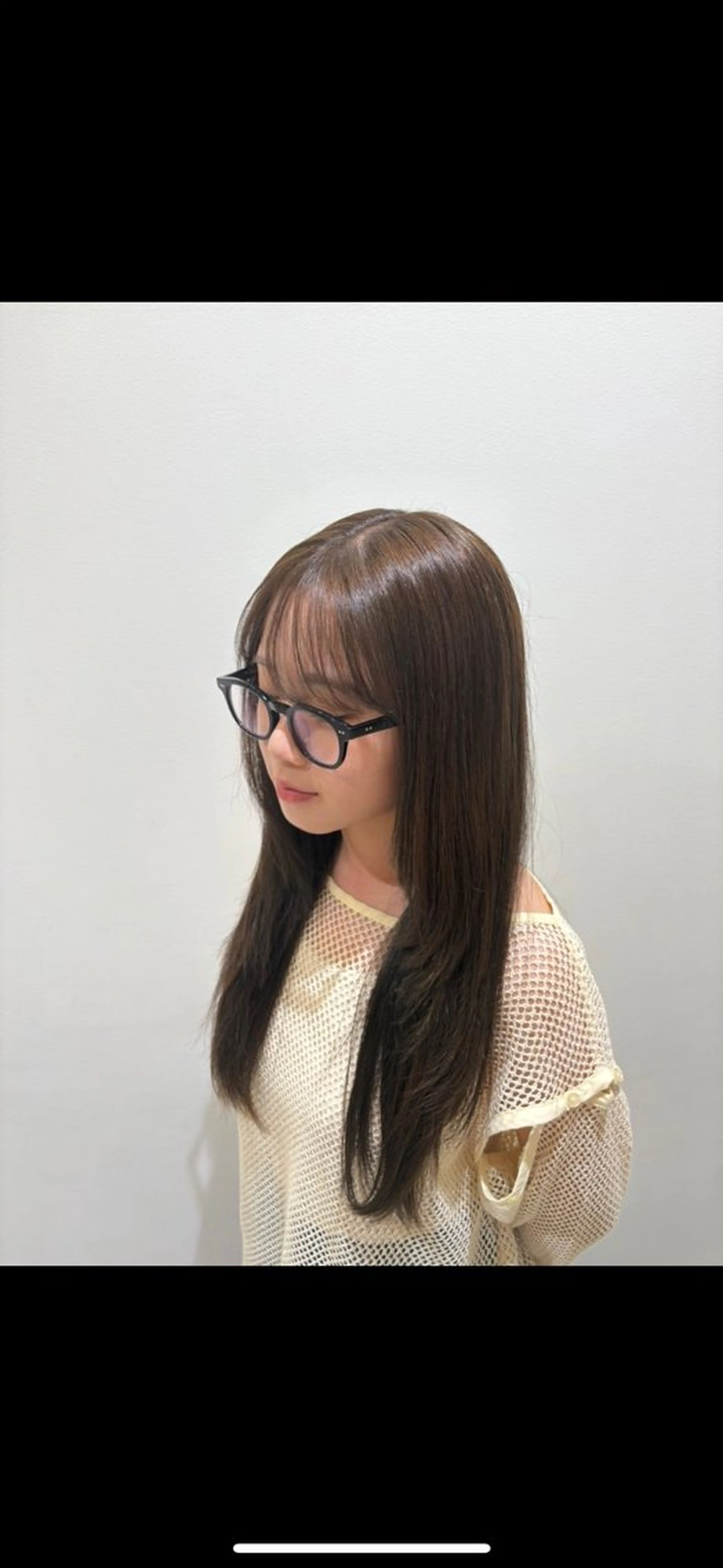 ロング カラー ヘアカラー 所 有紗のヘアスタイル