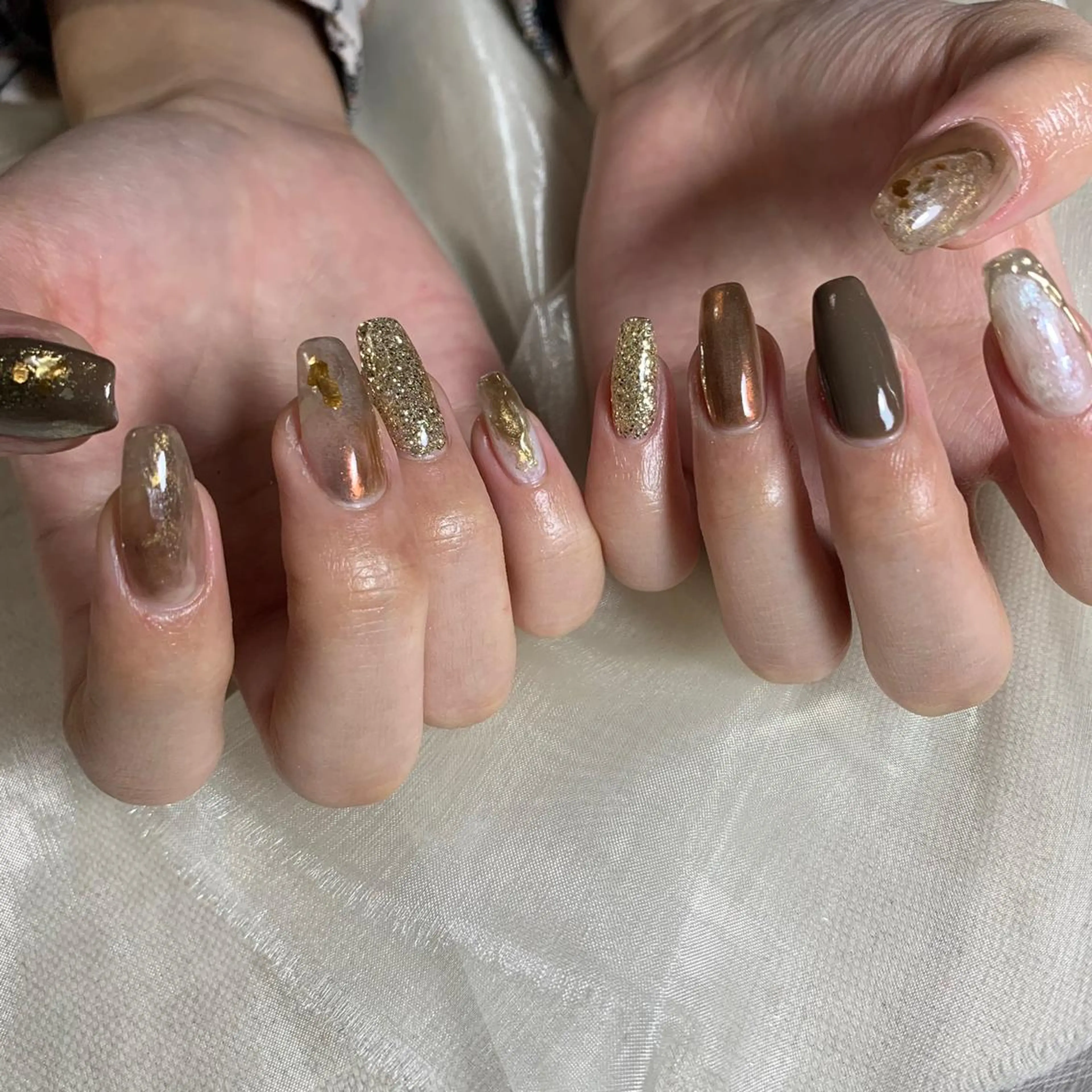 ネイル スカルプネイル repos~ルポ~所属・里見 麗のネイルデザイン