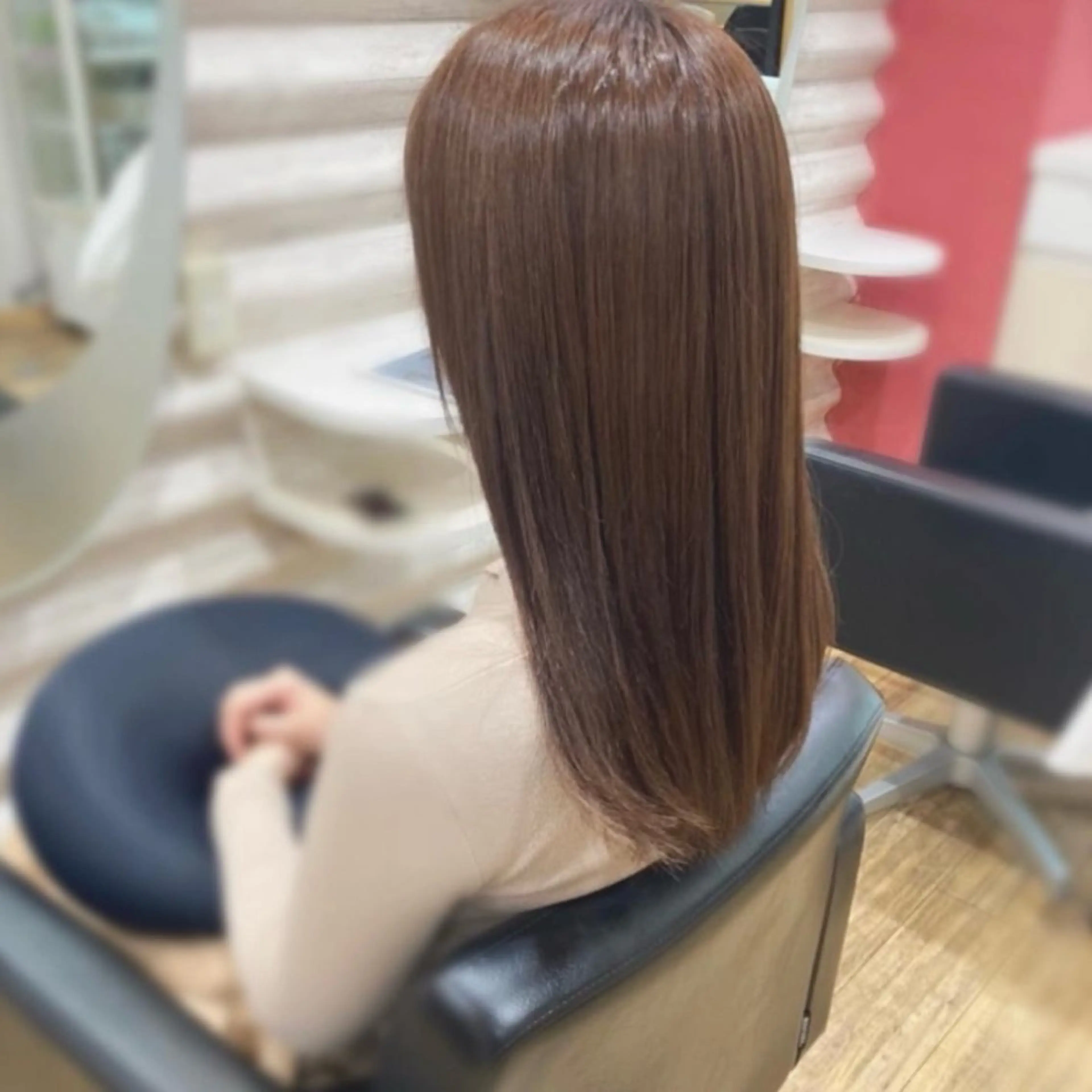 ロング カラー 髪質改善 ヘアカラー トリートメント ダメージ毛が艶髪に 『ケア特化店』KONのヘアスタイル
