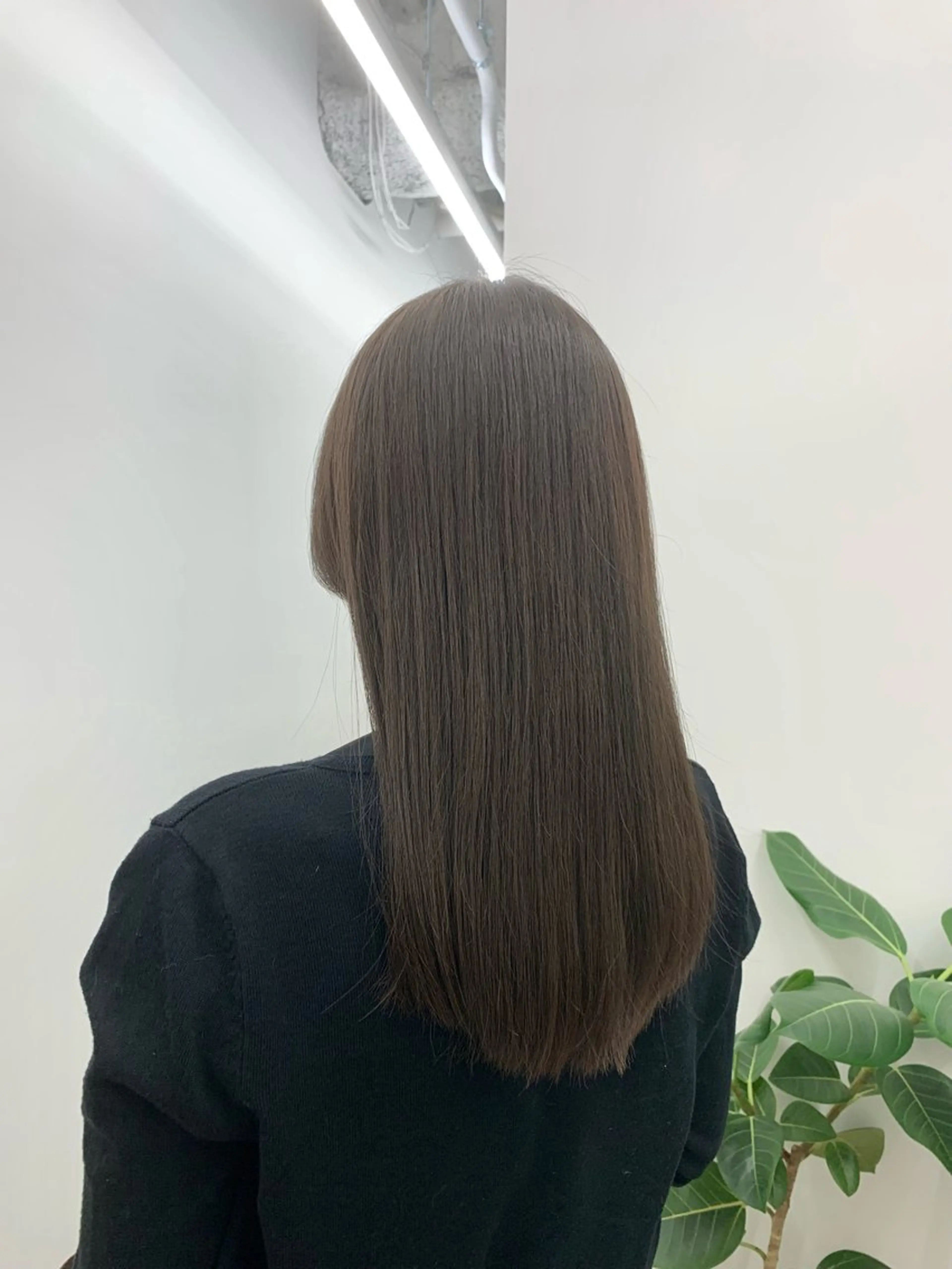 セミロング カラー グレージュ オリーブグレージュ オリーブグレー 本格ヘッドスパ🌿 ×ヘア　佐藤のヘアスタイル
