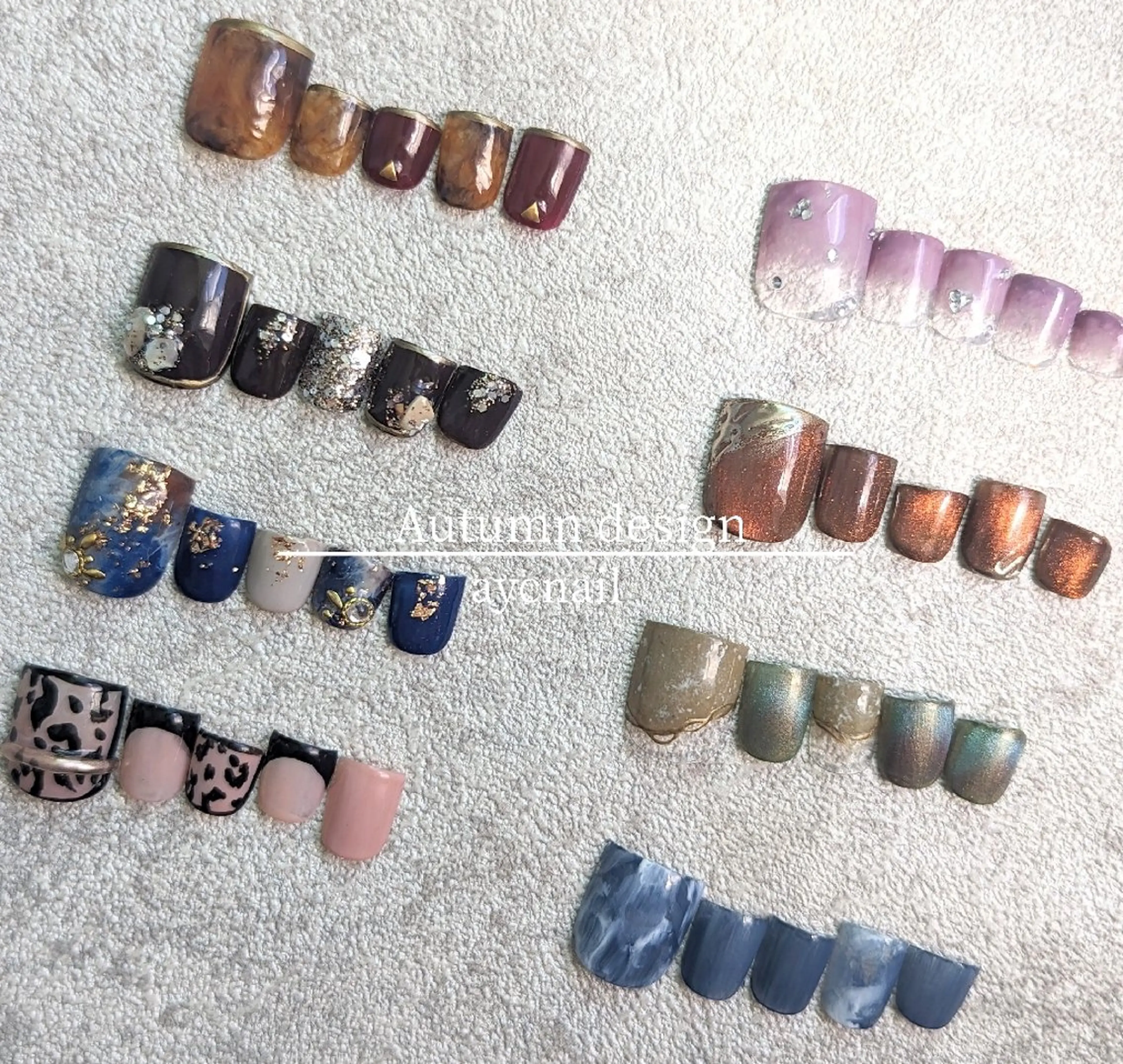 ネイル フットネイル フットネイル aycnail 　Ayakaのネイルデザイン