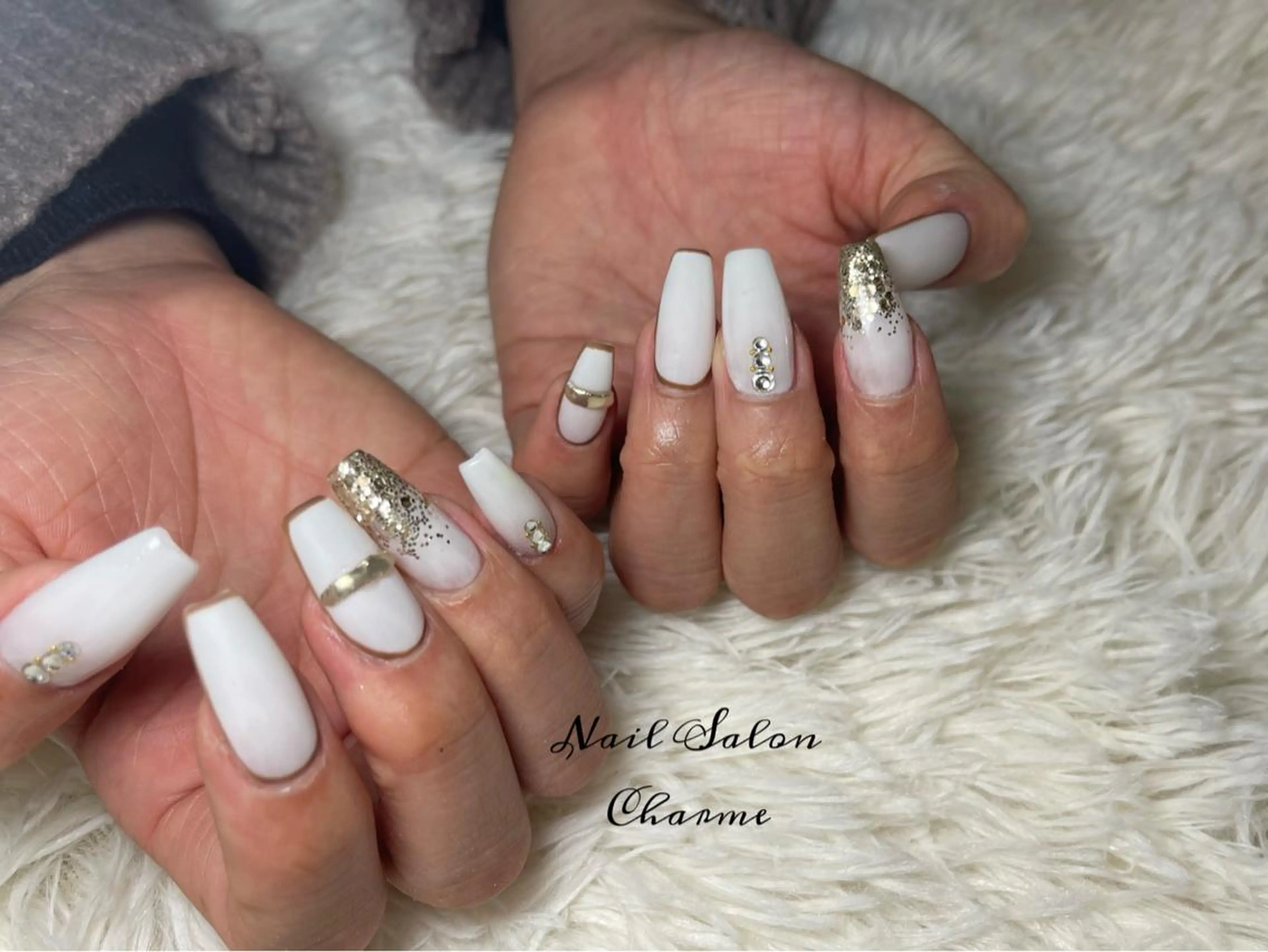 ネイル ハンドネイル NailSalon Charmeのネイルデザイン
