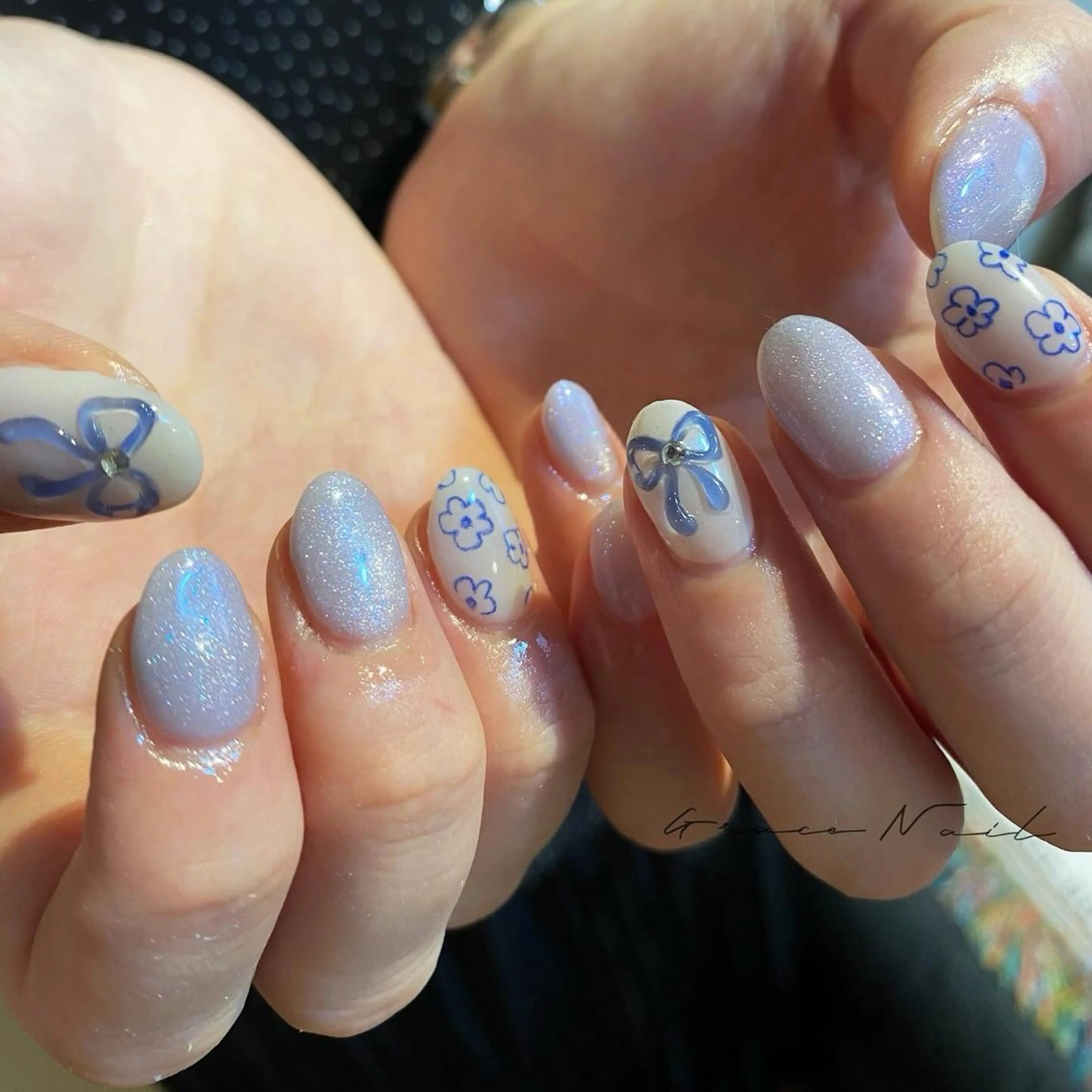 ネイル ハンドネイル ☆*｡Grace Nail｡*☆のネイルデザイン