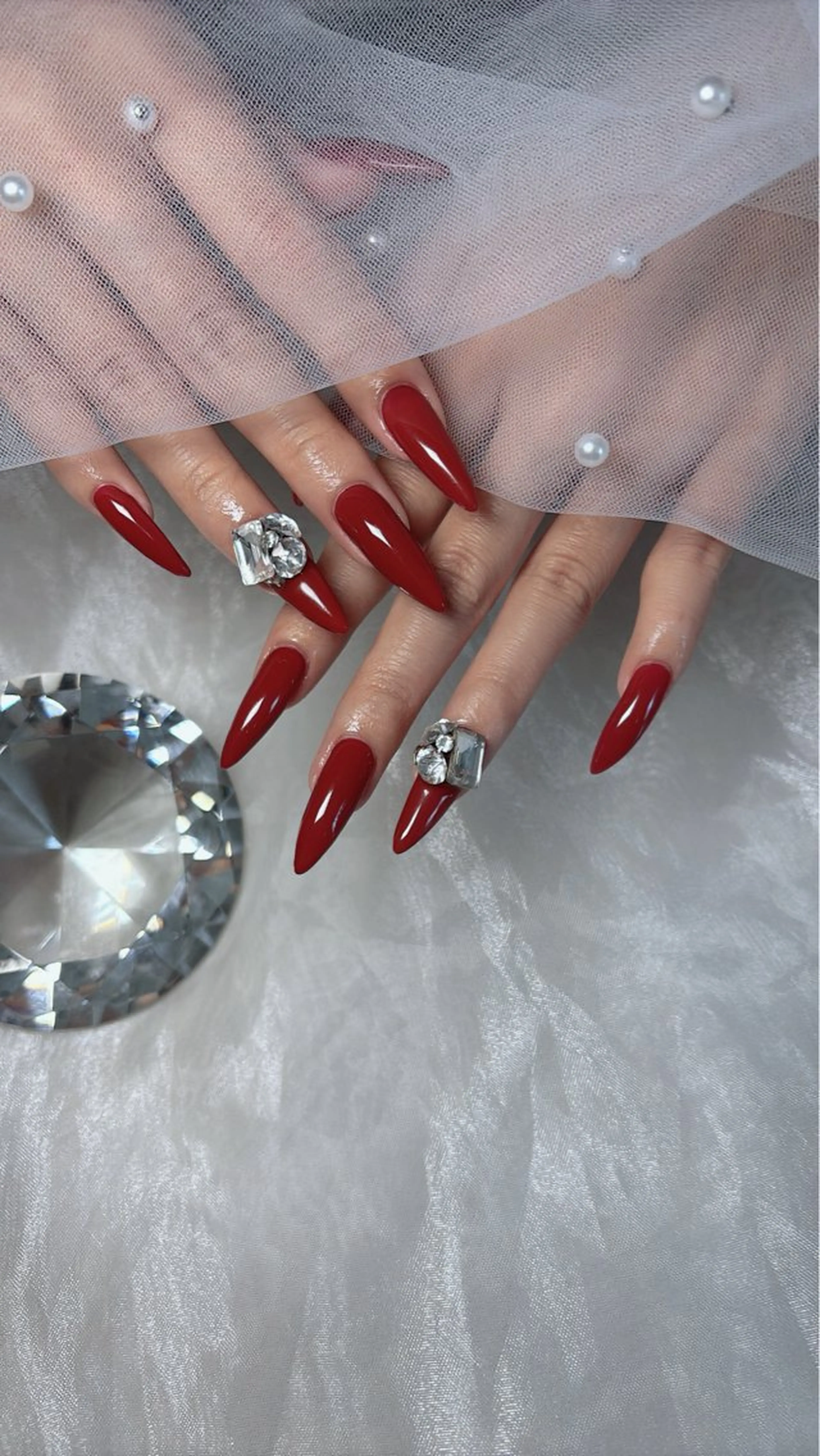 ネイル ロングネイル ハンドネイル salon de belnetta所属・kayo 💅のネイルデザイン