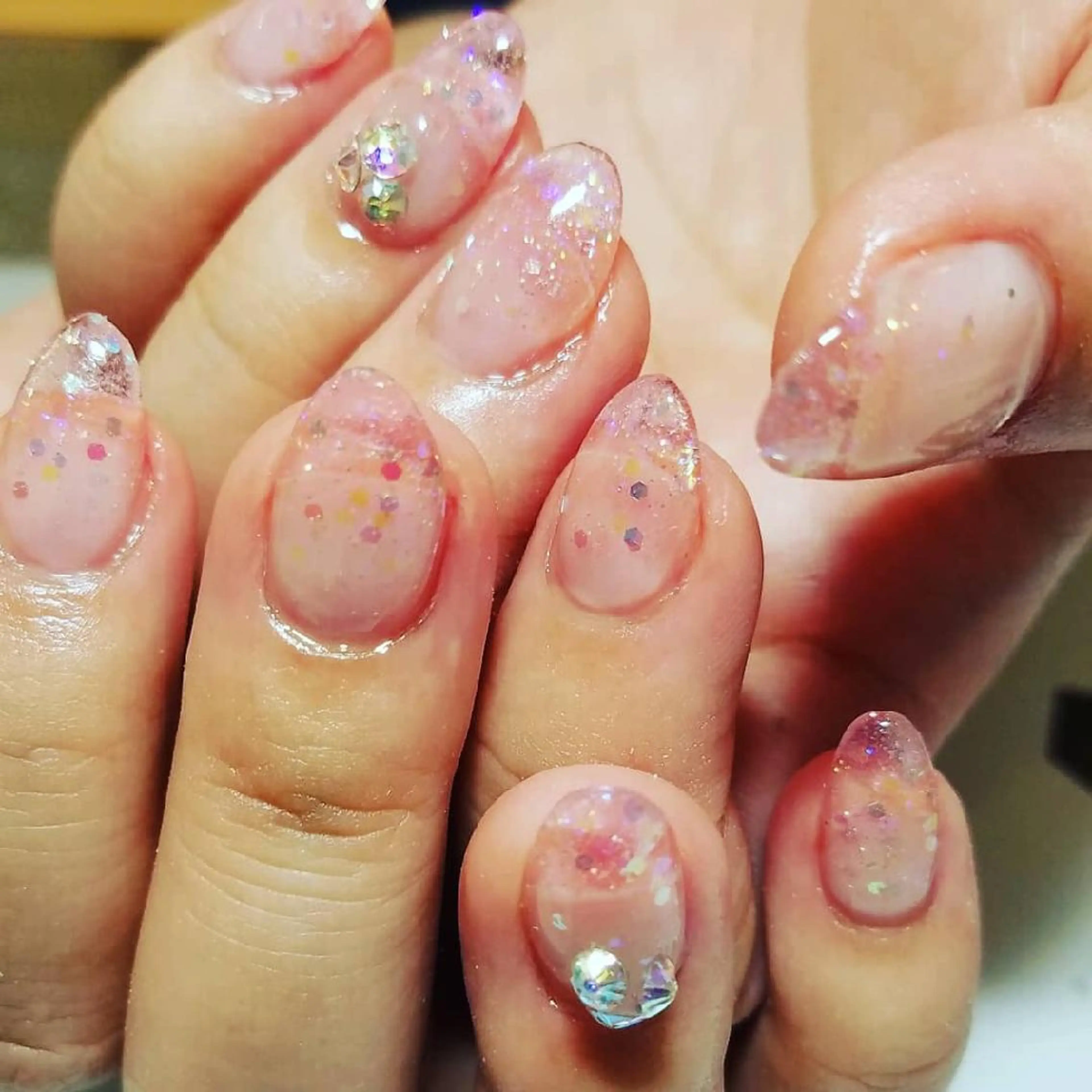 ネイル スカルプネイル JuniNail韓国 ネイリストsuのネイルデザイン