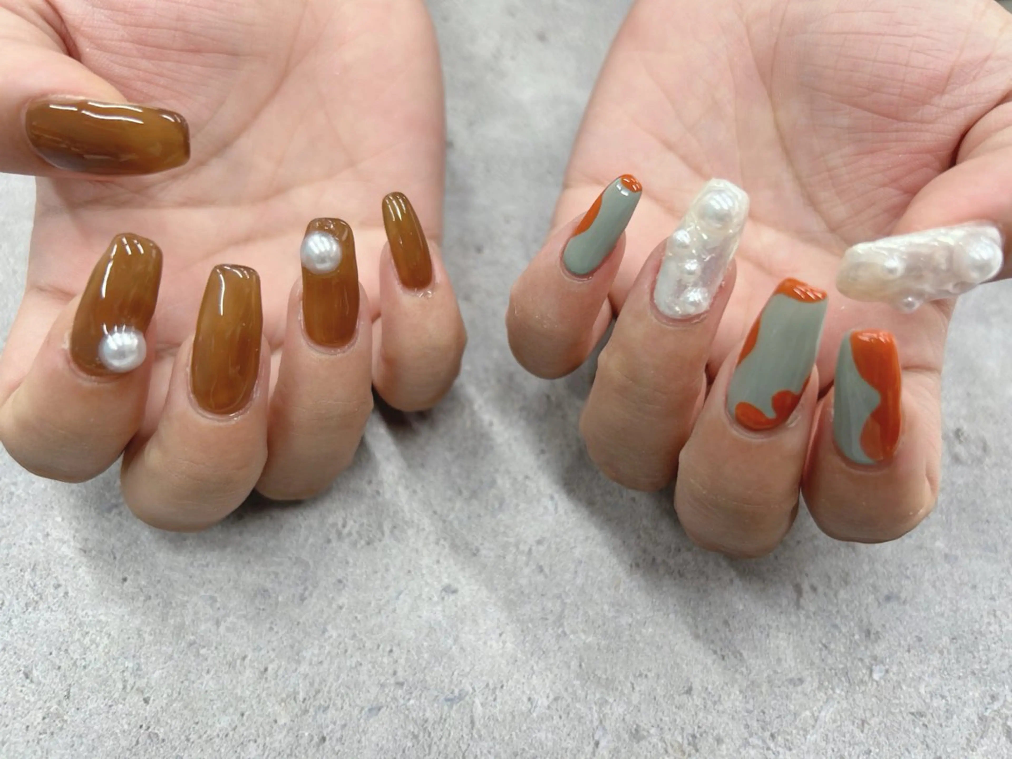 ネイル ハンドネイル Nail Salon agré所属・agré ネイルサロン　アグレのネイルデザイン