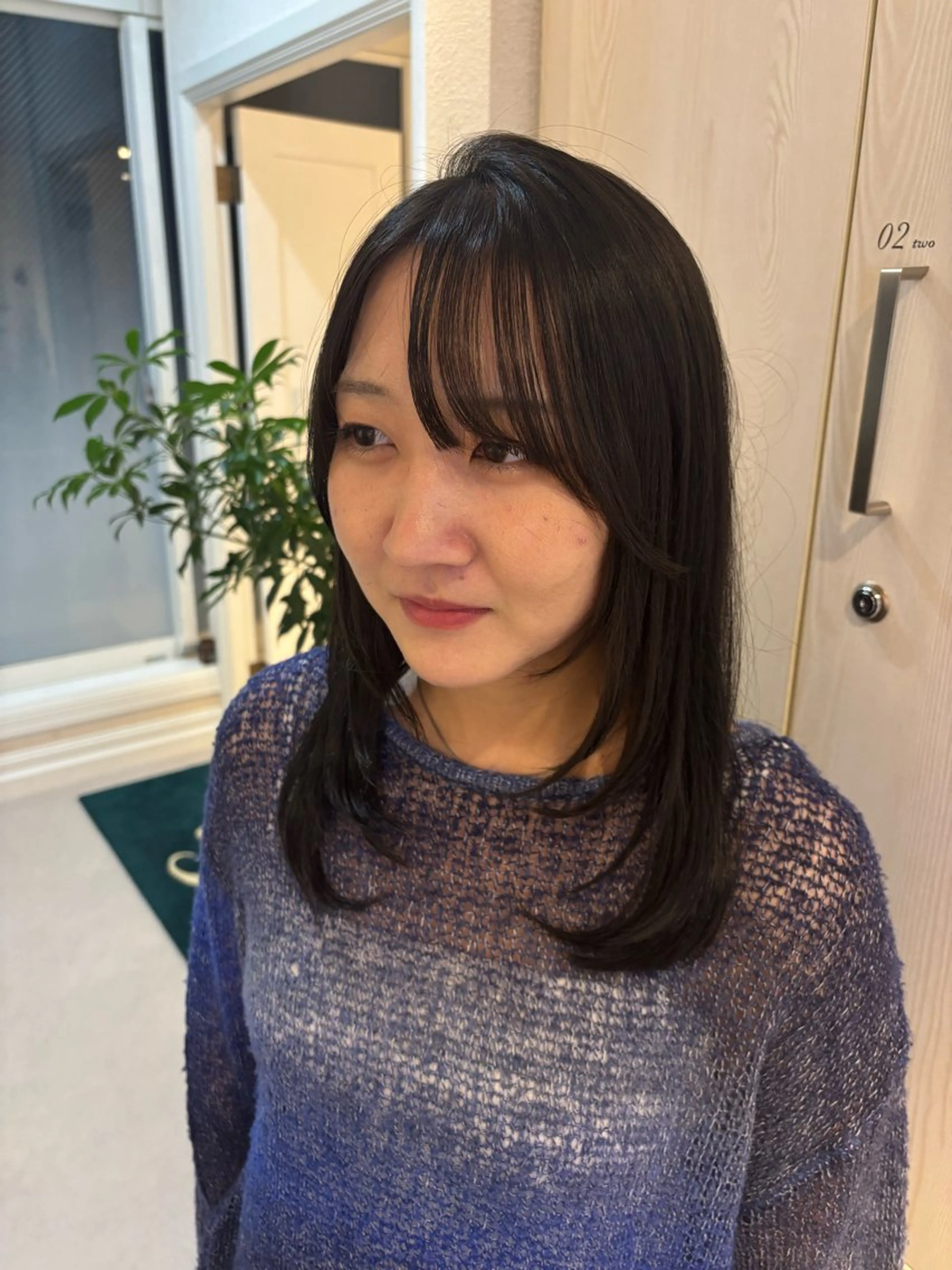 セミロング レイヤーカット カット Aujua認定サロン /Rena/暖色🎀のヘアスタイル