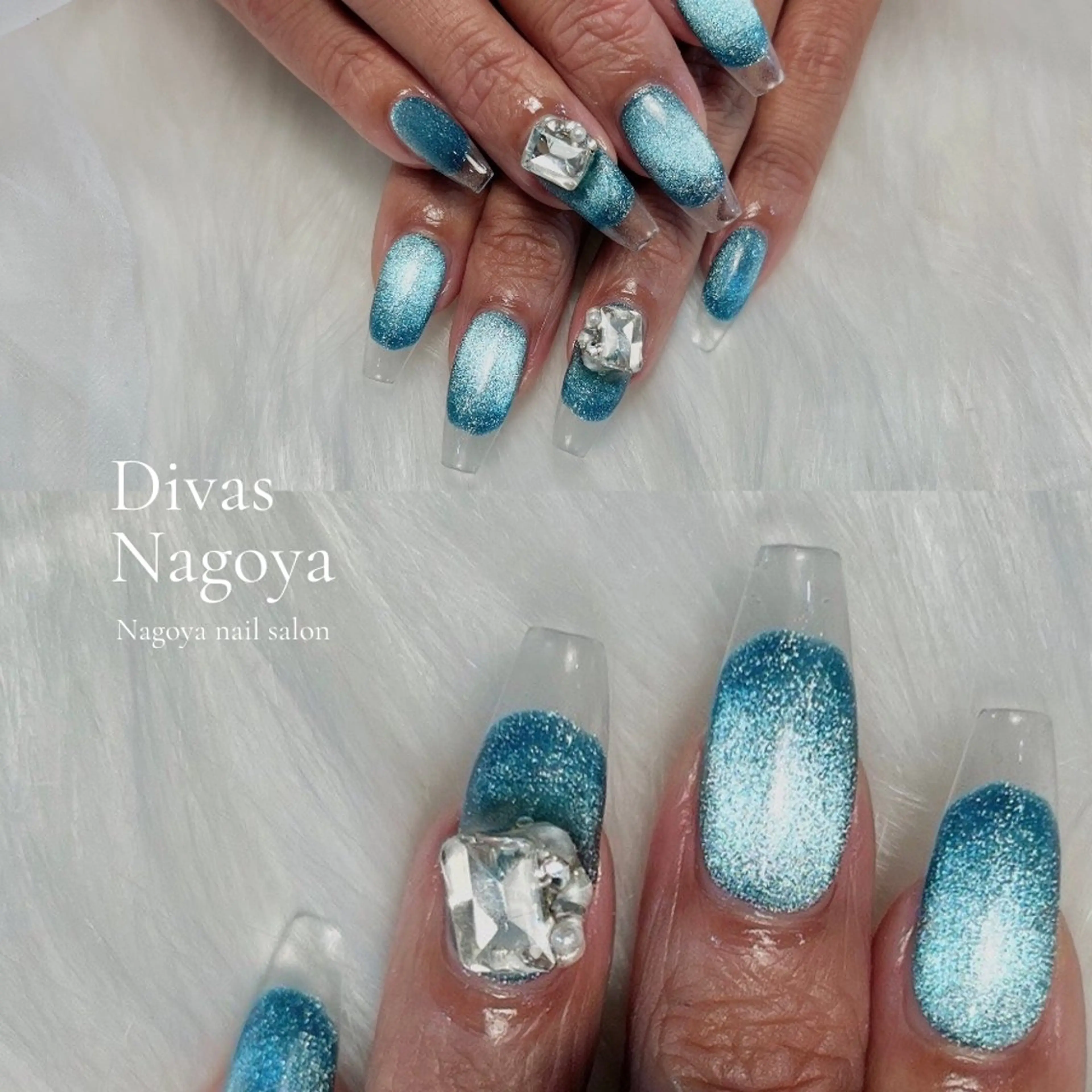 ネイル アートネイル 韓国ネイル マットネイル ミラーネイル ニュアンスネイル 🎀 Divas _Nagoyaのネイルデザイン