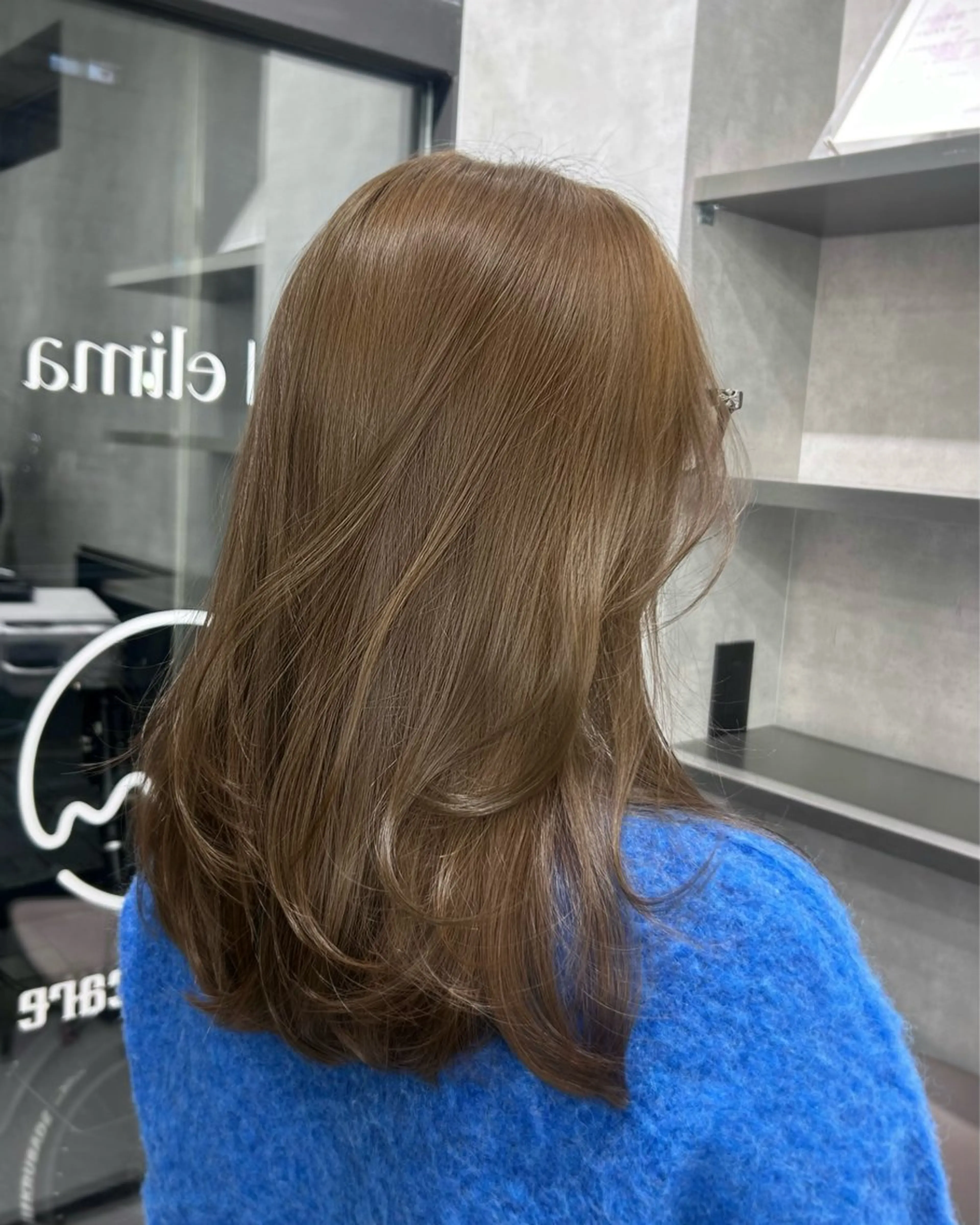 ロング カット ヘアカラー トリートメント 大人レイヤー/艶髪 🇺🇸TOMONAのヘアスタイル