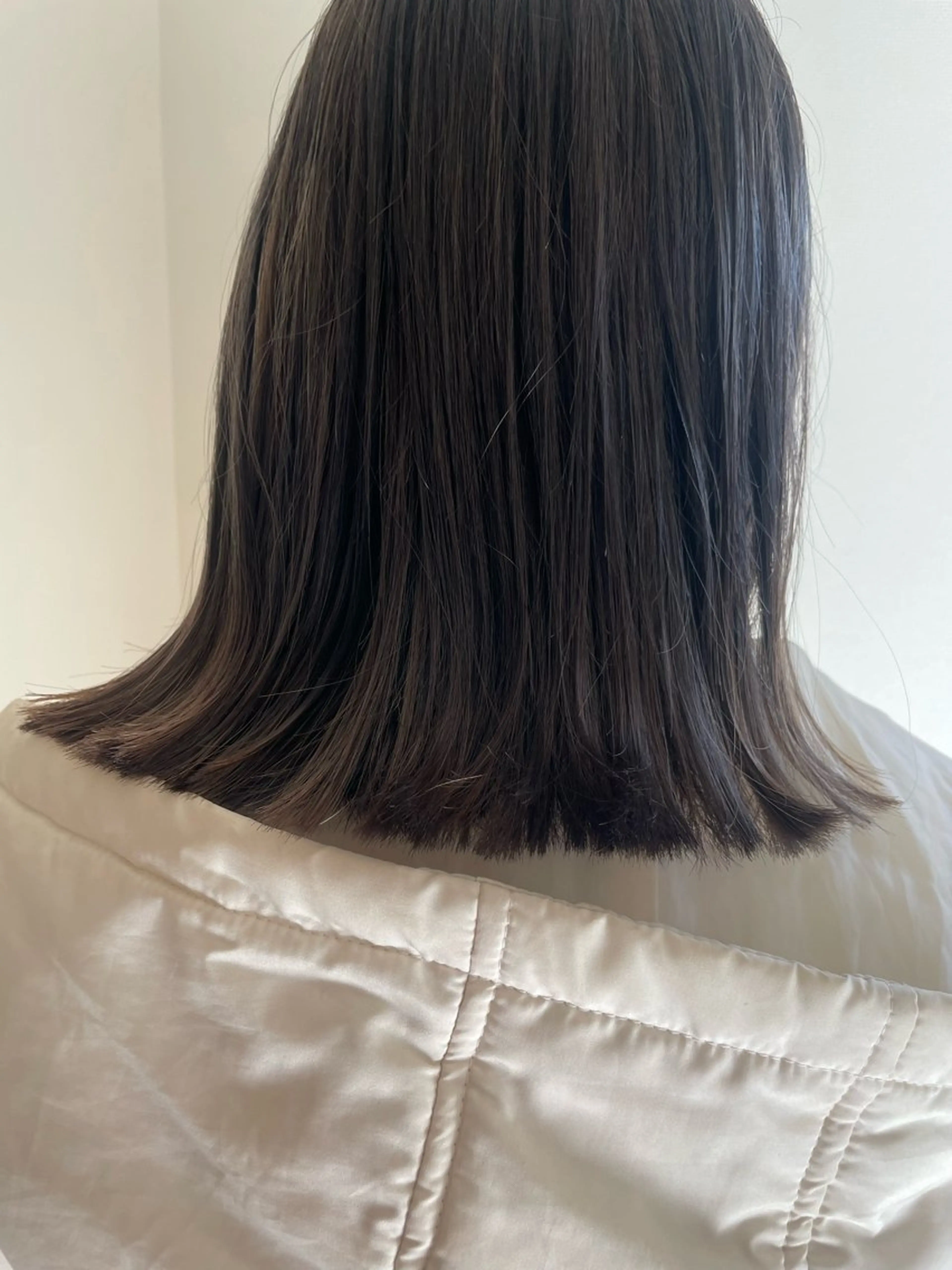 ミディアム カラー ブリーチ 透明感カラー ブリーチなしカラー EIGHT MAYUのヘアスタイル