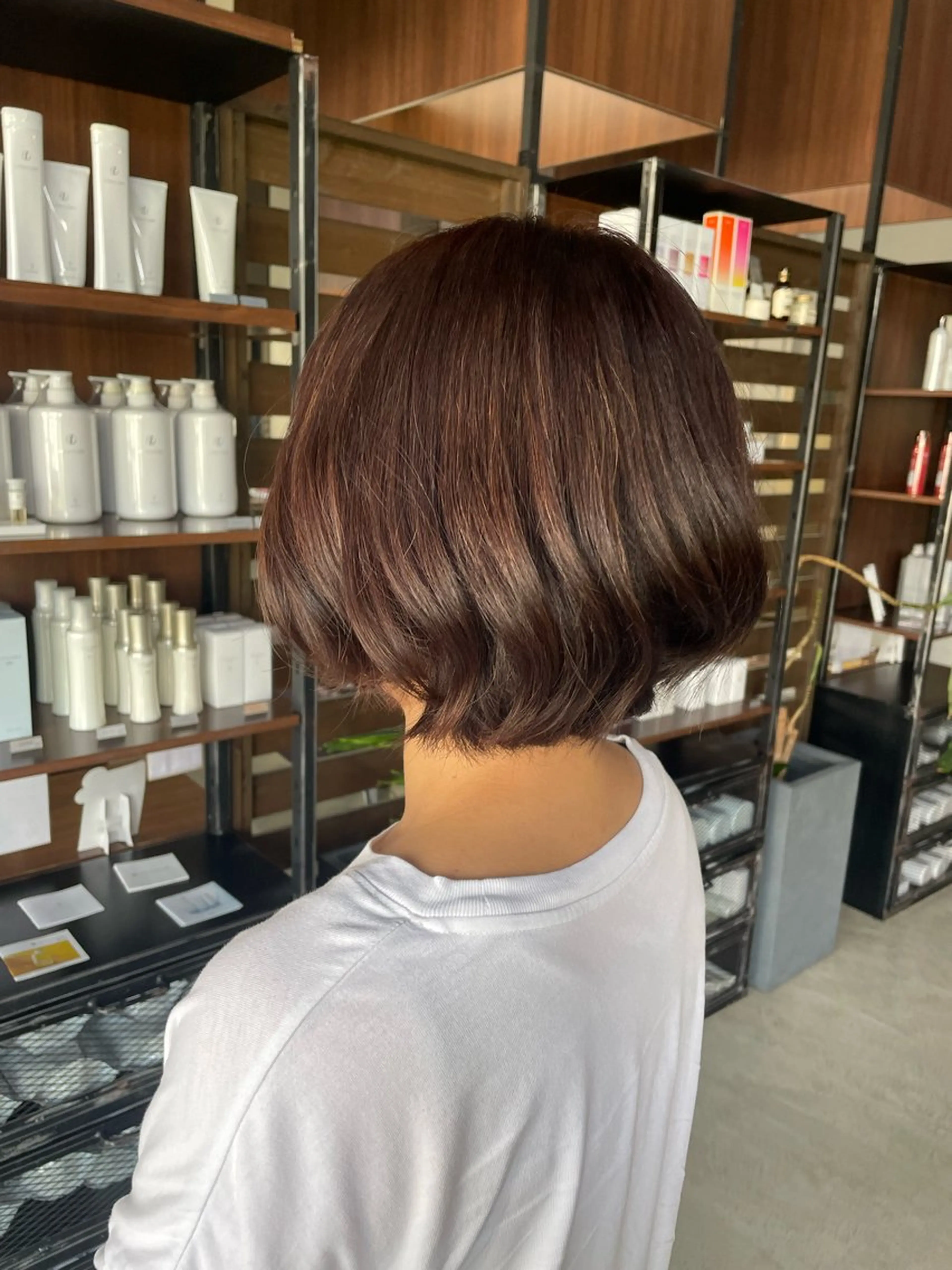 ショート カラー ヘアカラー OGAWA NOAのヘアスタイル