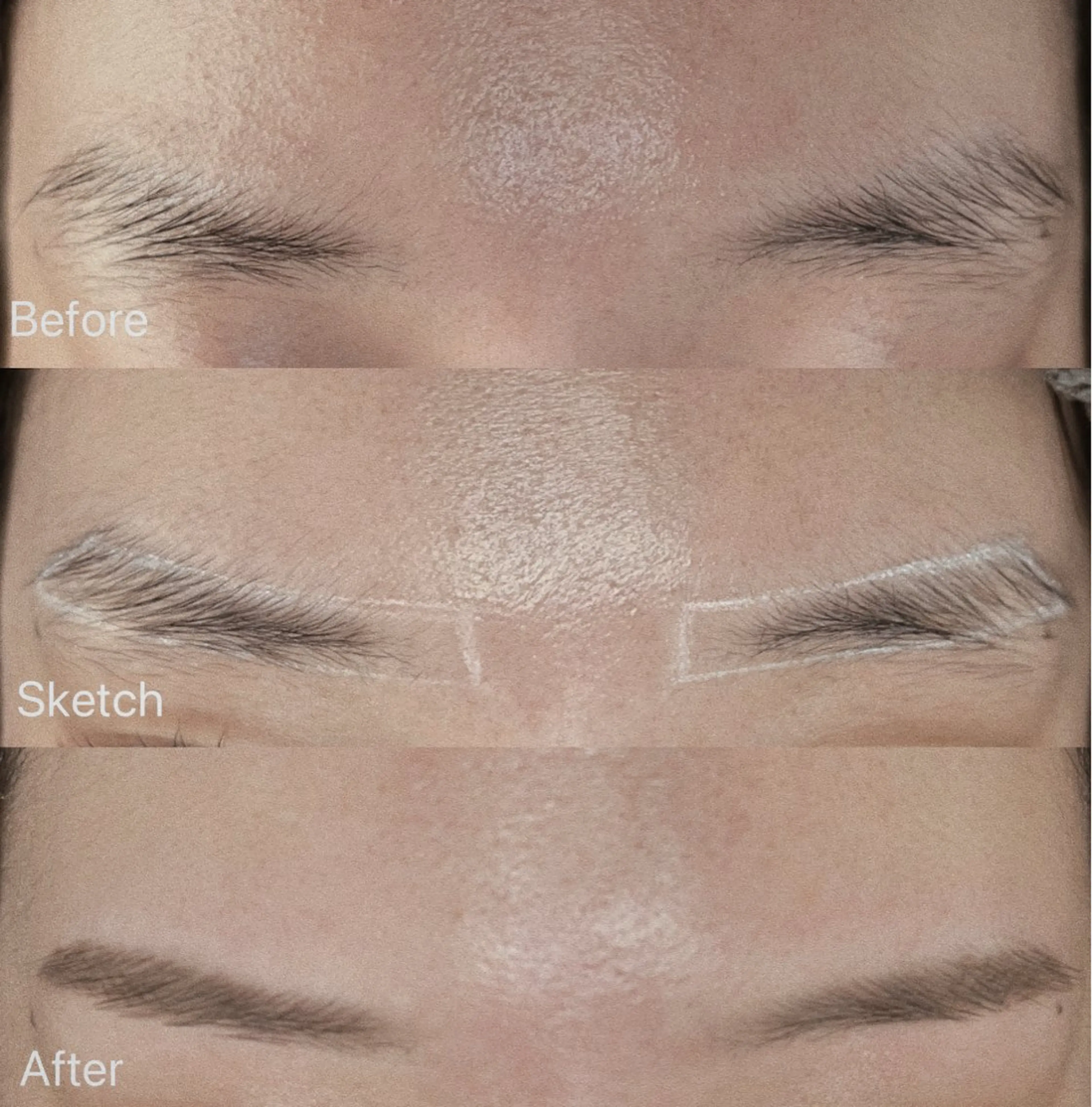 アイブロウ ワックス脱毛 eem所属・Nakamura Emiのマツエク・マツパデザイン