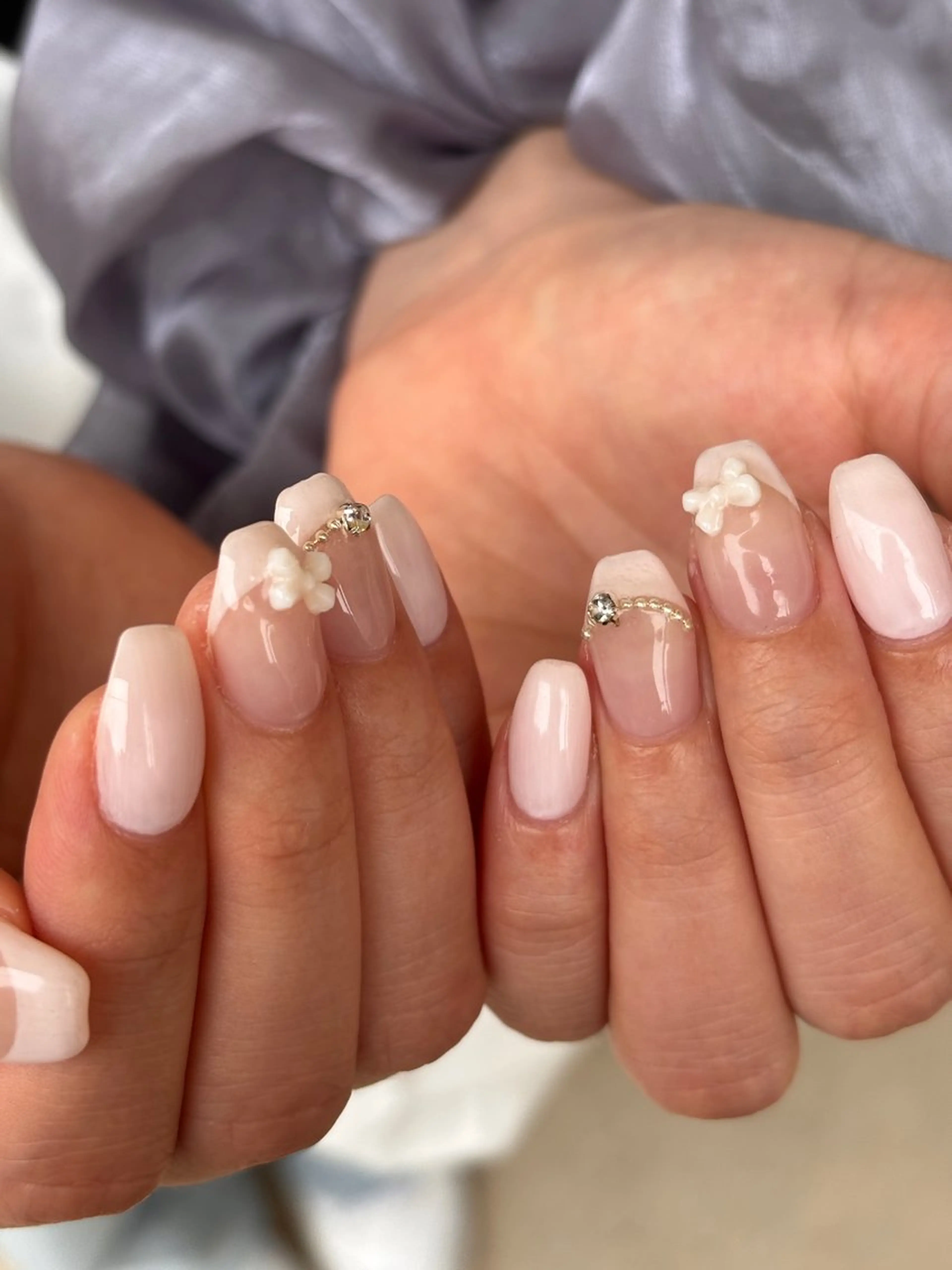 ネイル フレンチネイル Sand by muoのネイルデザイン