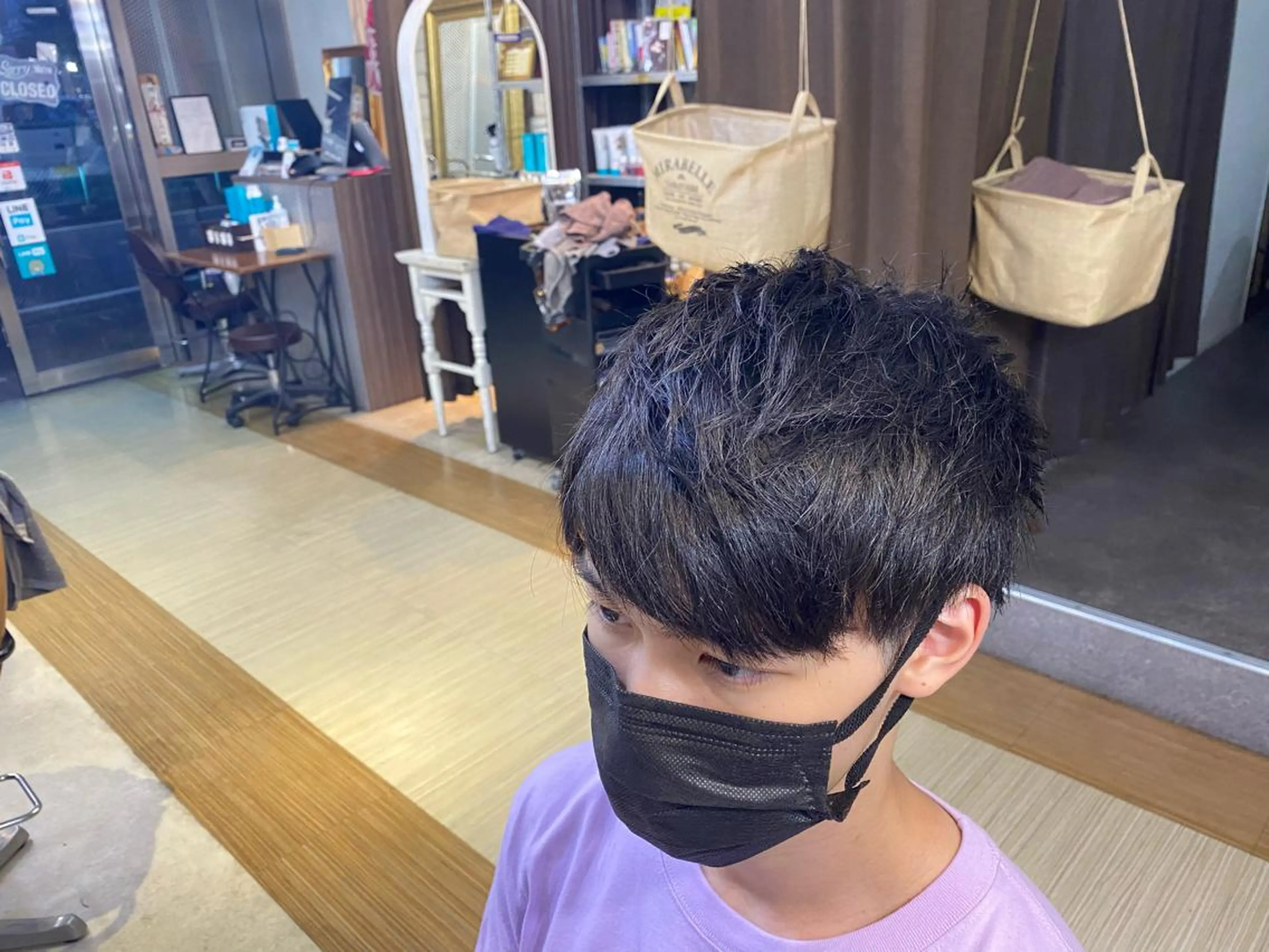 ショート メンズ ショートヘア sora所属・廣瀬 瞳のヘアスタイル