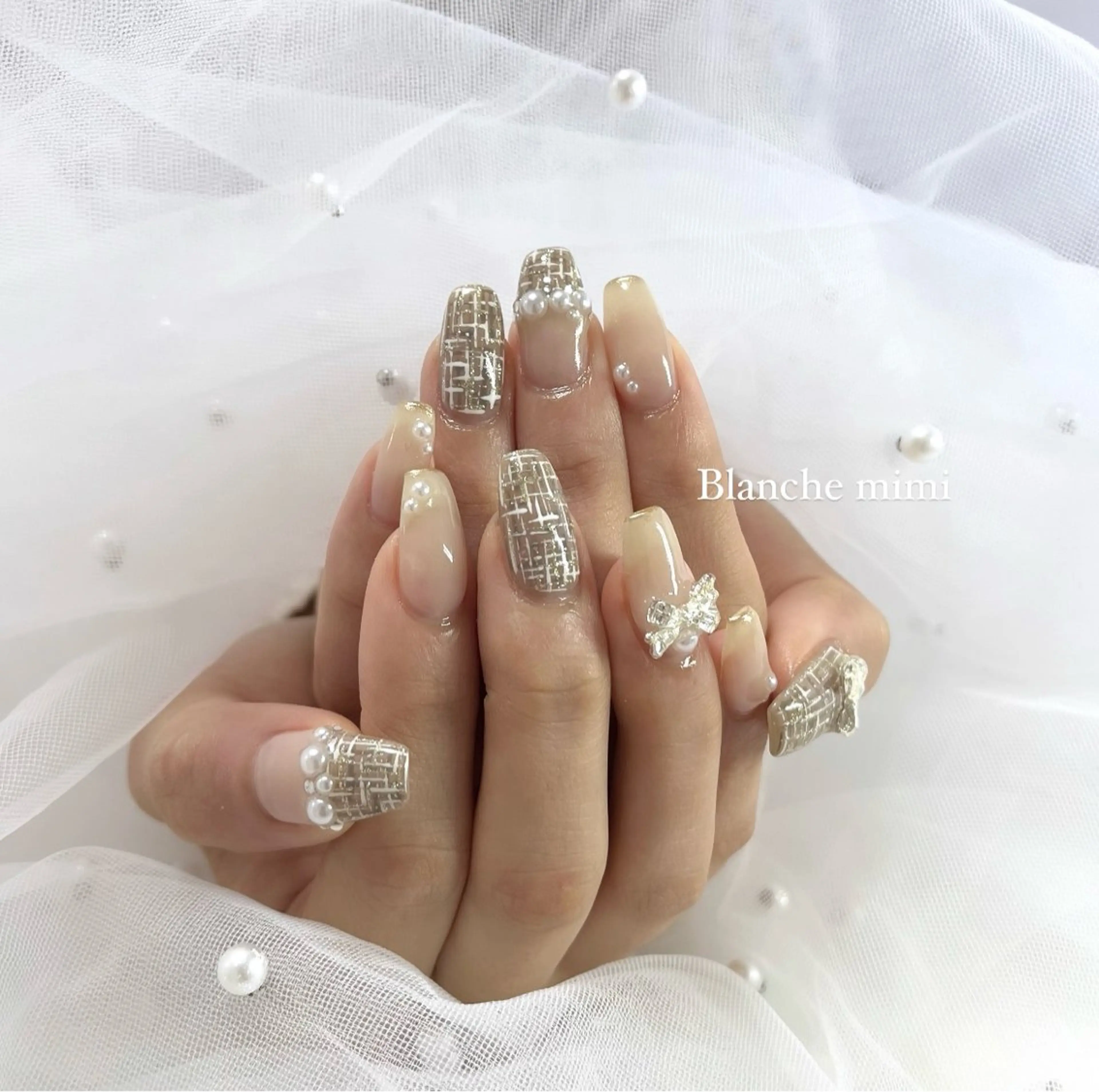 ネイル ハンドネイル Blanche mimi所属・Blanche mimi.u_aのネイルデザイン