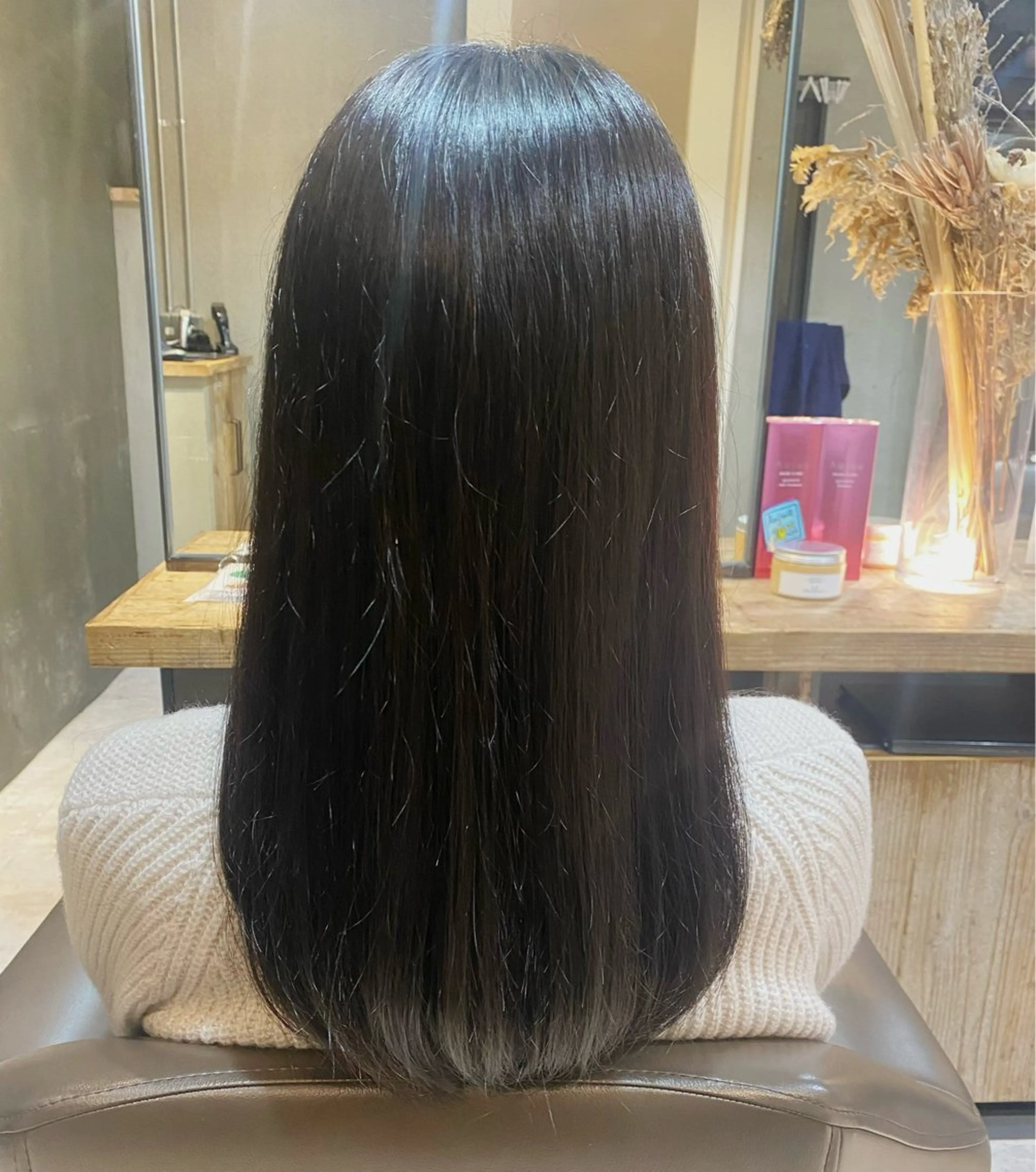 セミロング カラー トリートメント 透明感カラー /Kanon️🫧のヘアスタイル