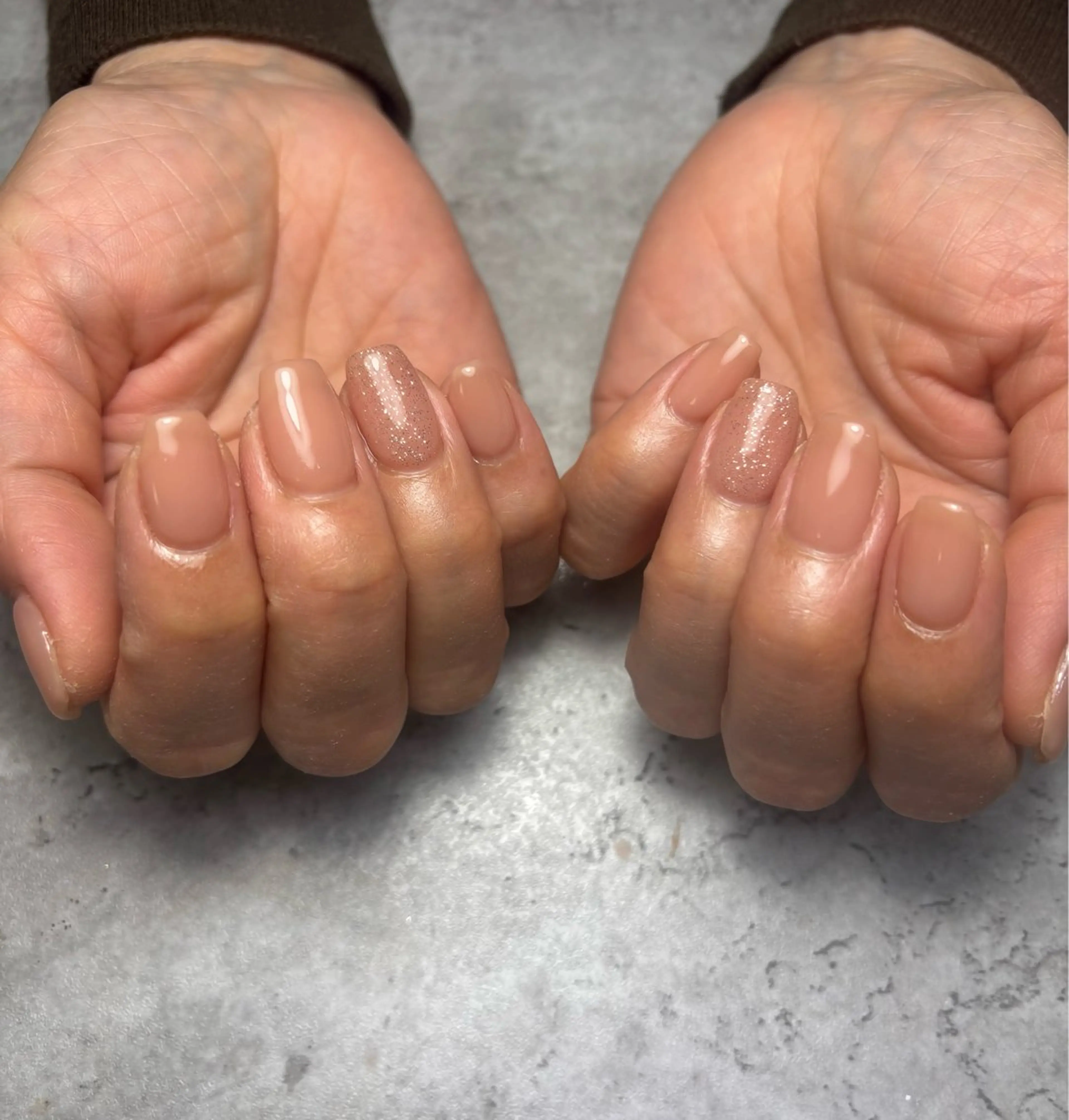 ネイル フラッシュネイル ワンカラーネイル 大東市ネイルサロン 【KYURA】ｷｭﾗのネイルデザイン