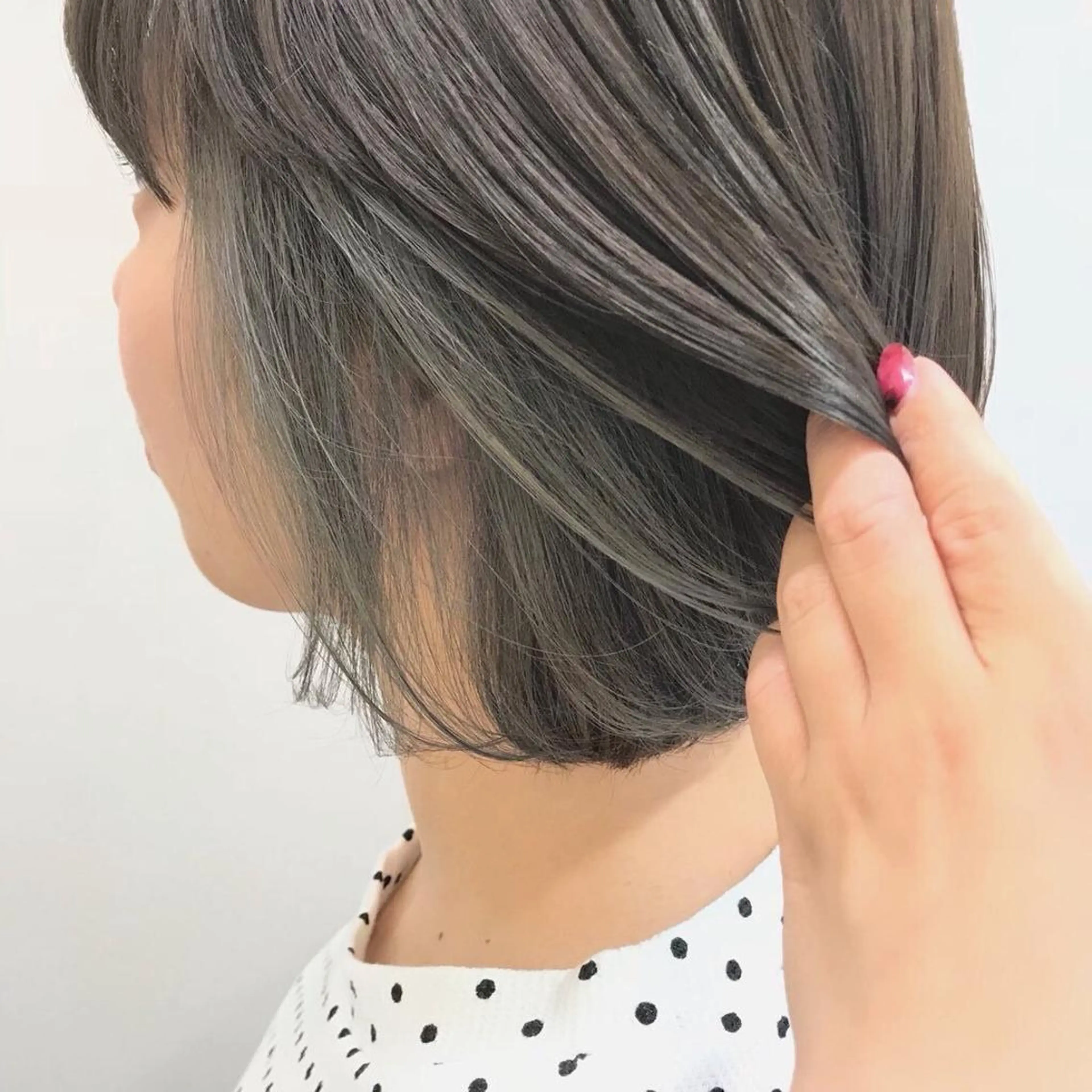 ショート カラー 透明感カラー TAKA 髪質改善のヘアスタイル