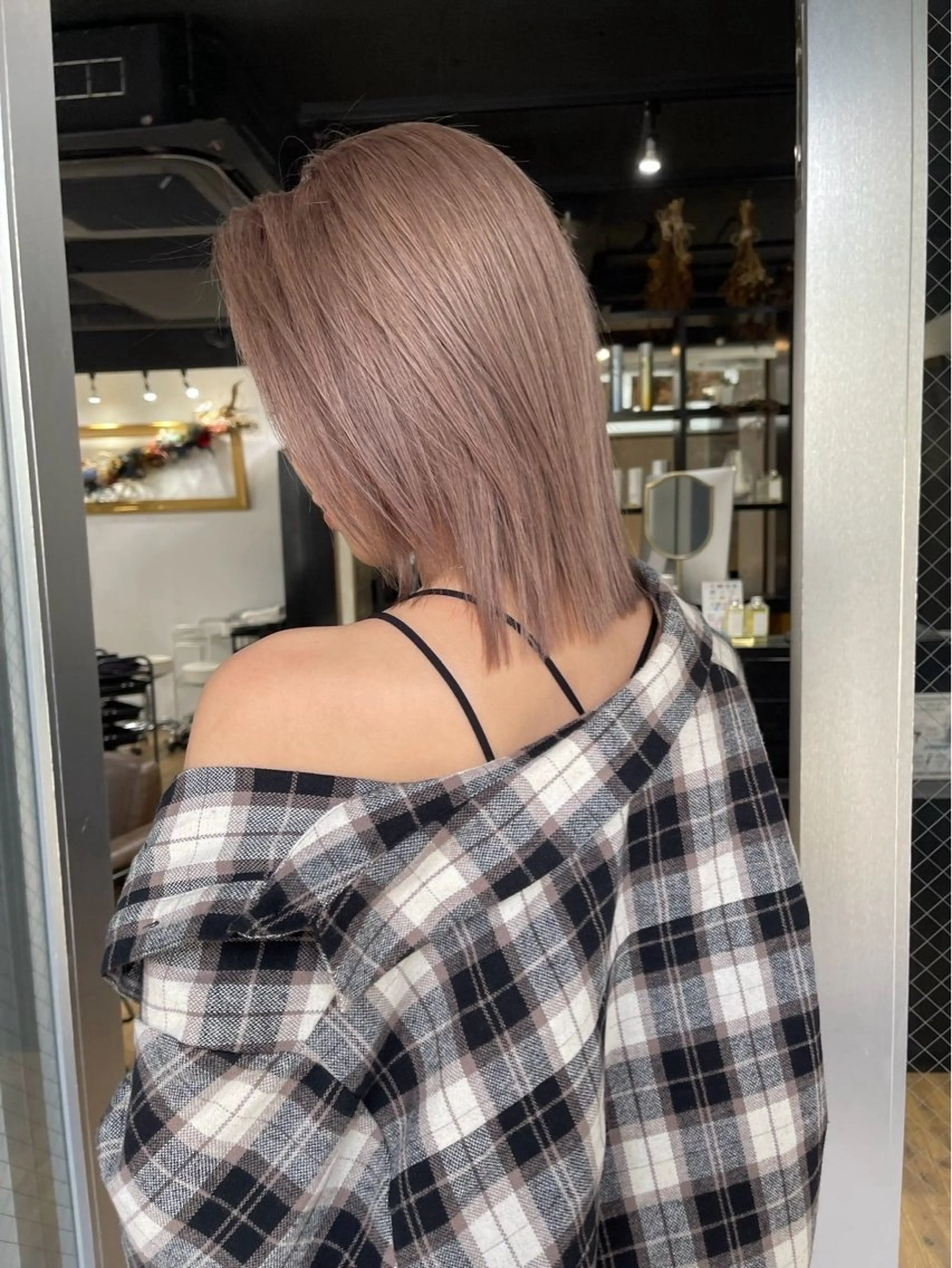 カラー ヘアカラー トリートメント ブリーチ✨ハイライト 透明感カラー/アヤノのヘアスタイル