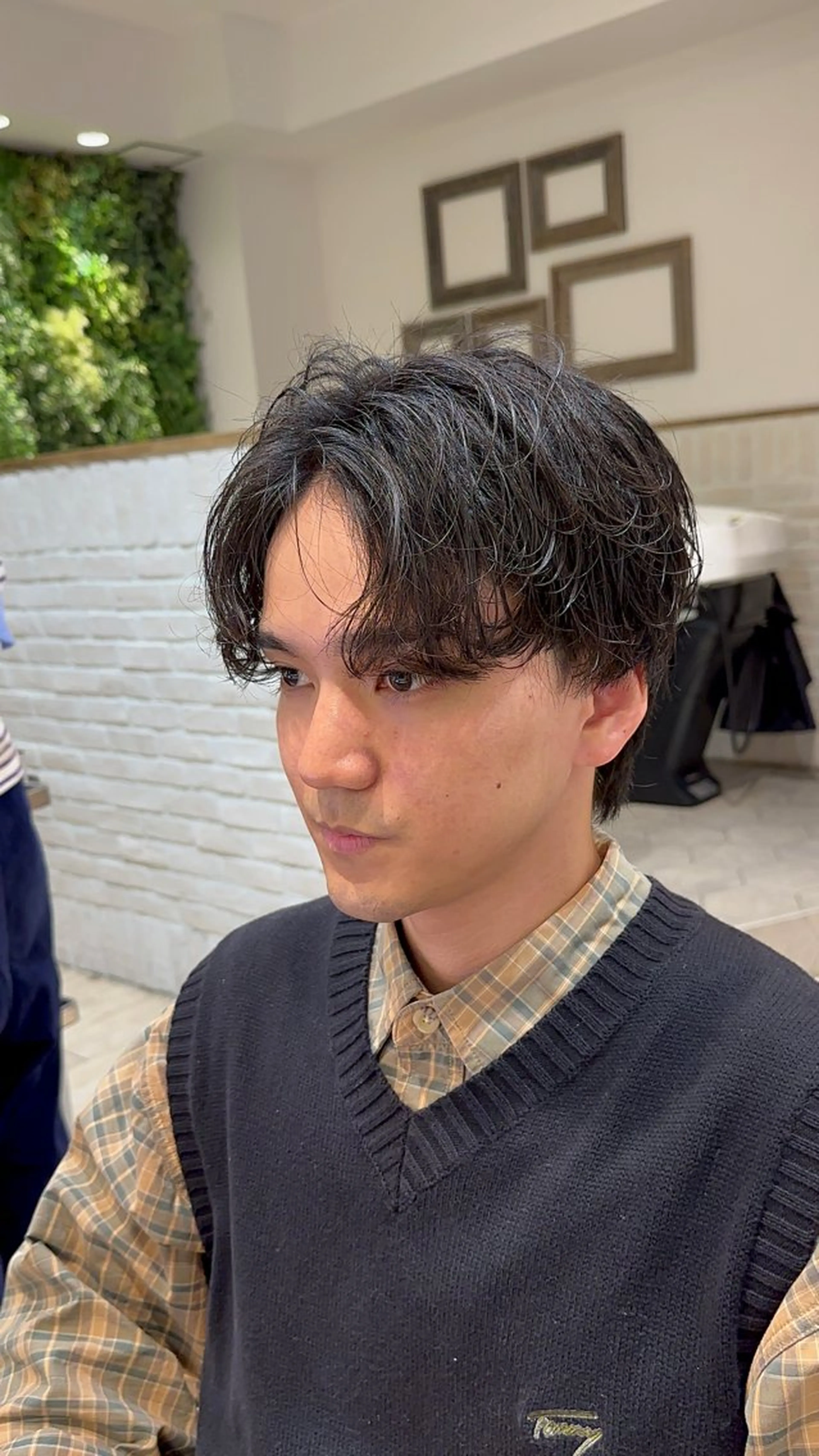 メンズ カット パーマ 🎖️似合わせメンズ パーマ🎖️カネキのヘアスタイル