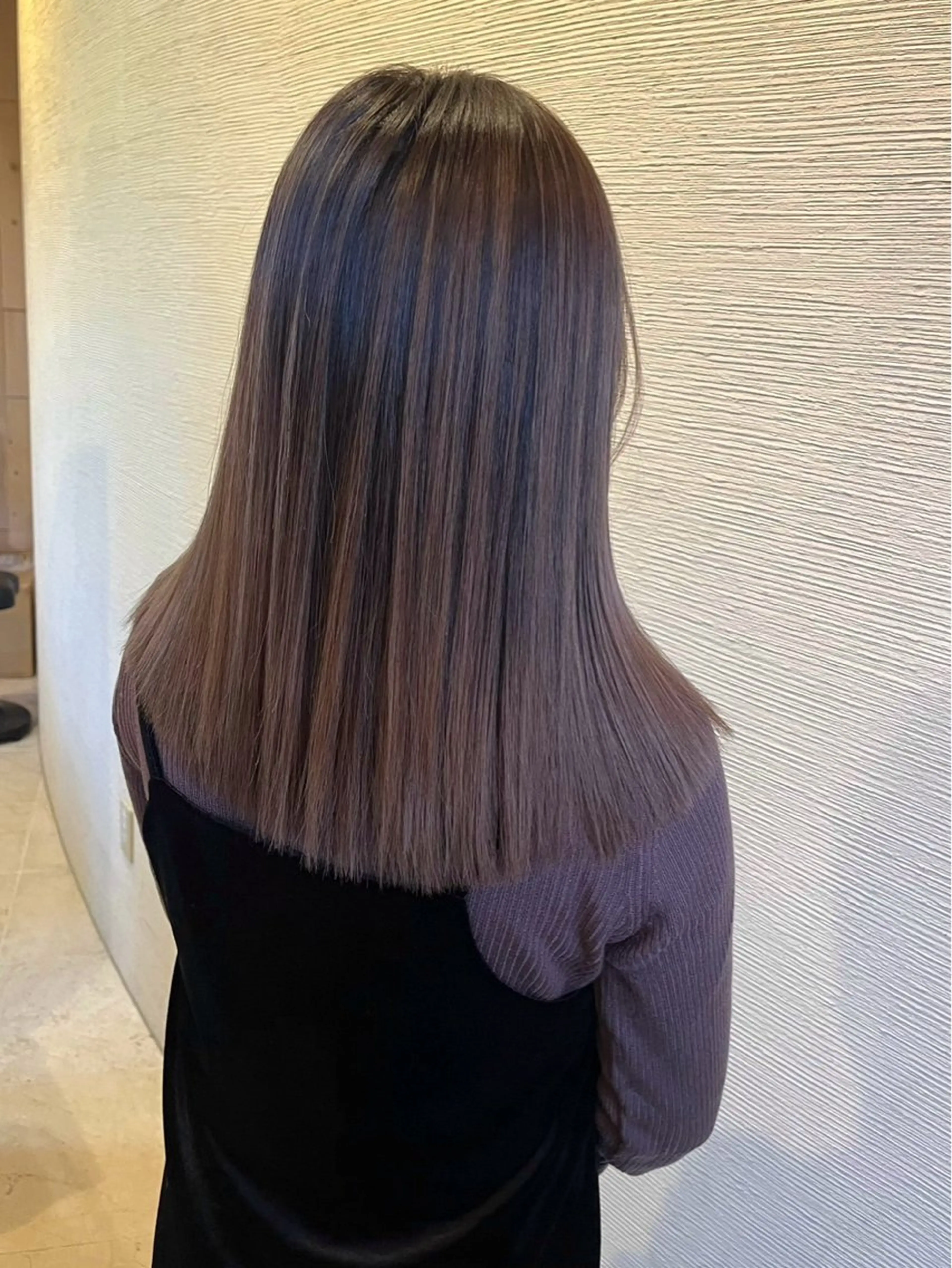 セミロング 箕浦 稜真のヘアスタイル