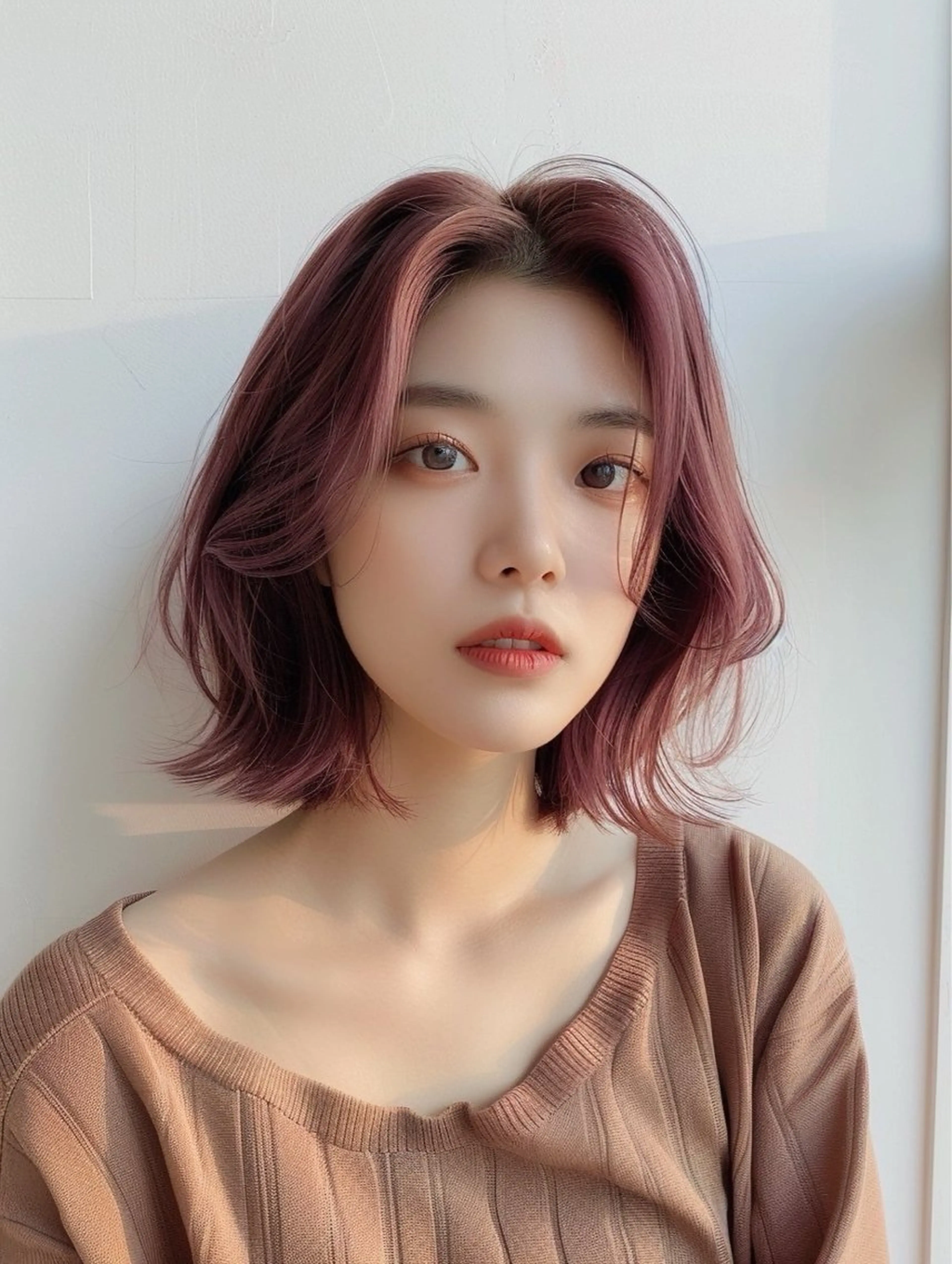 ミディアム カット ヘアカラー トリートメント 銀座/レイヤー 🌷nonoka🌷のヘアスタイル