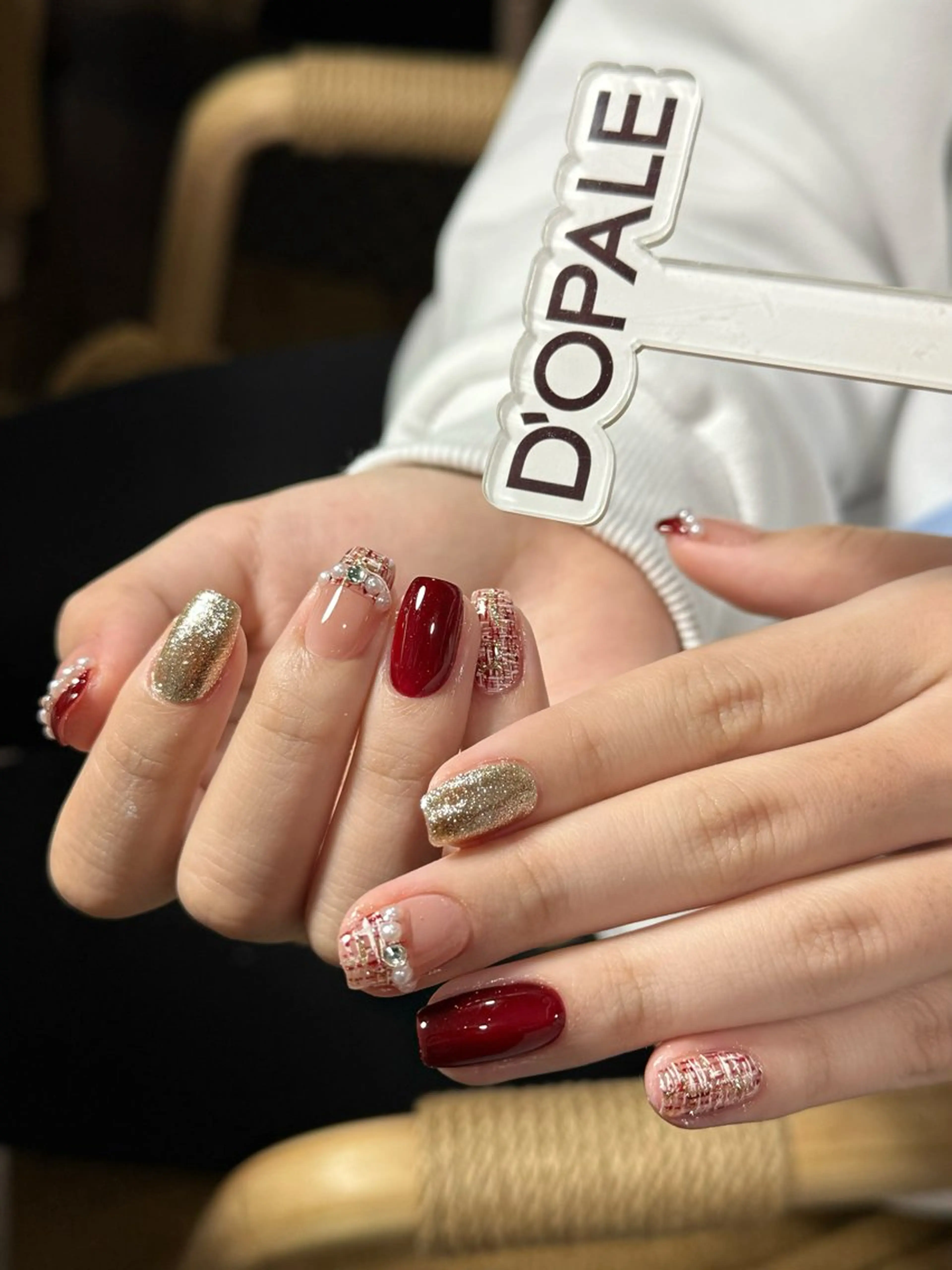 ネイル D‘OPALEサロン所属・トパサロン 上野kkのネイルデザイン