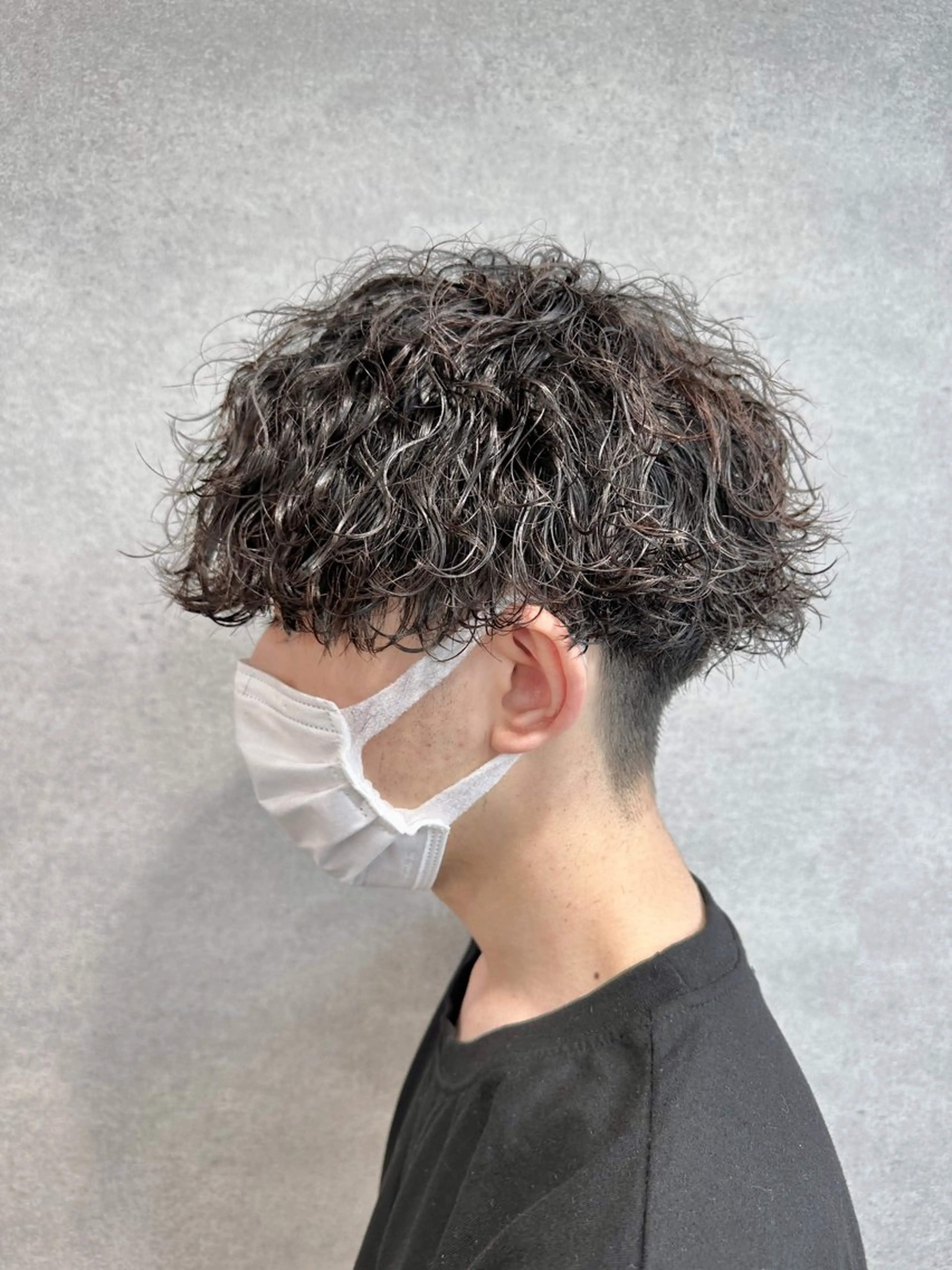 ショート パーマ メンズ 【メンズサロン】 BLUCK 横浜のヘアスタイル