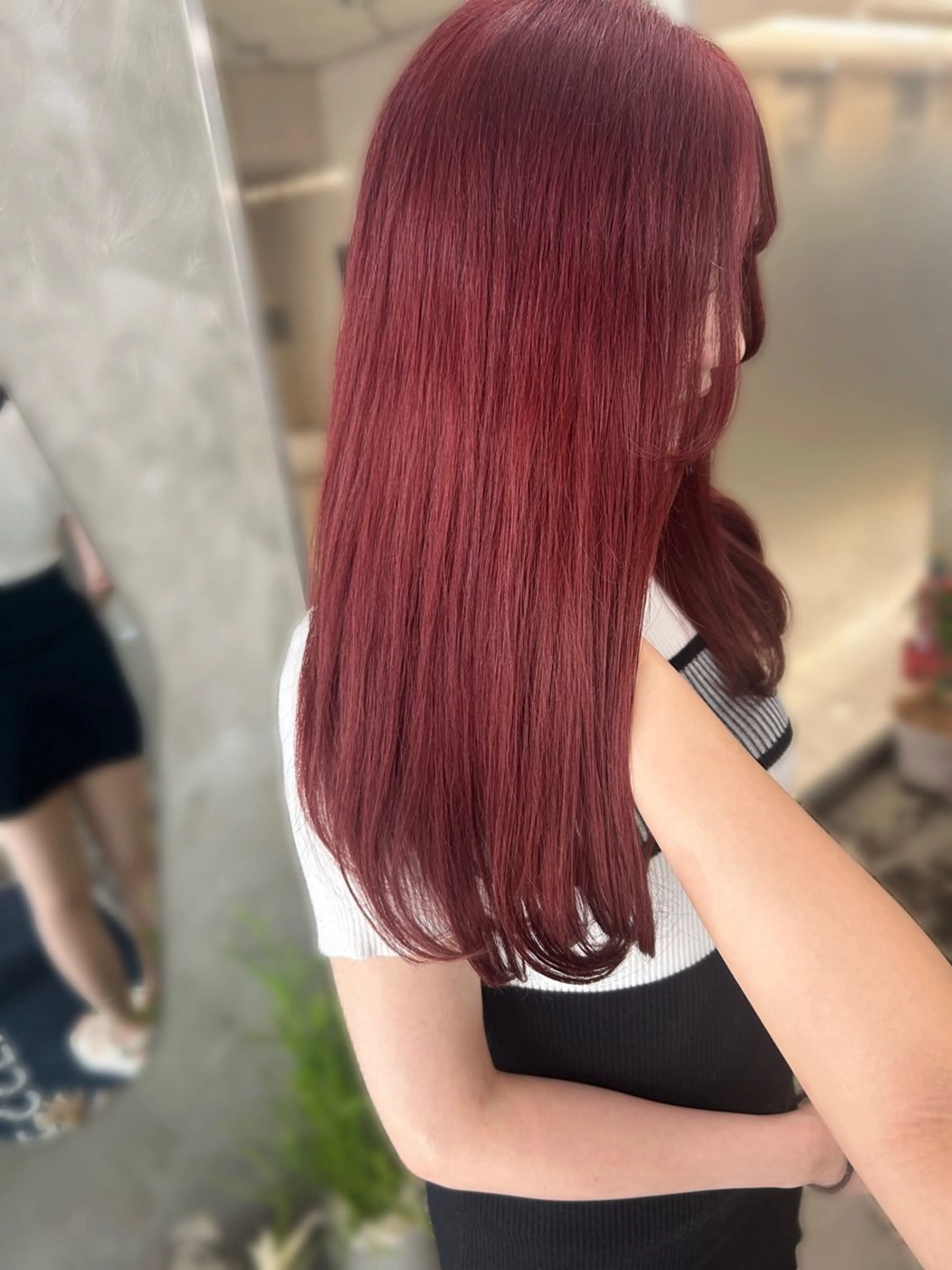 カラー ピンクカラー さわ 🫧🎀のヘアスタイル