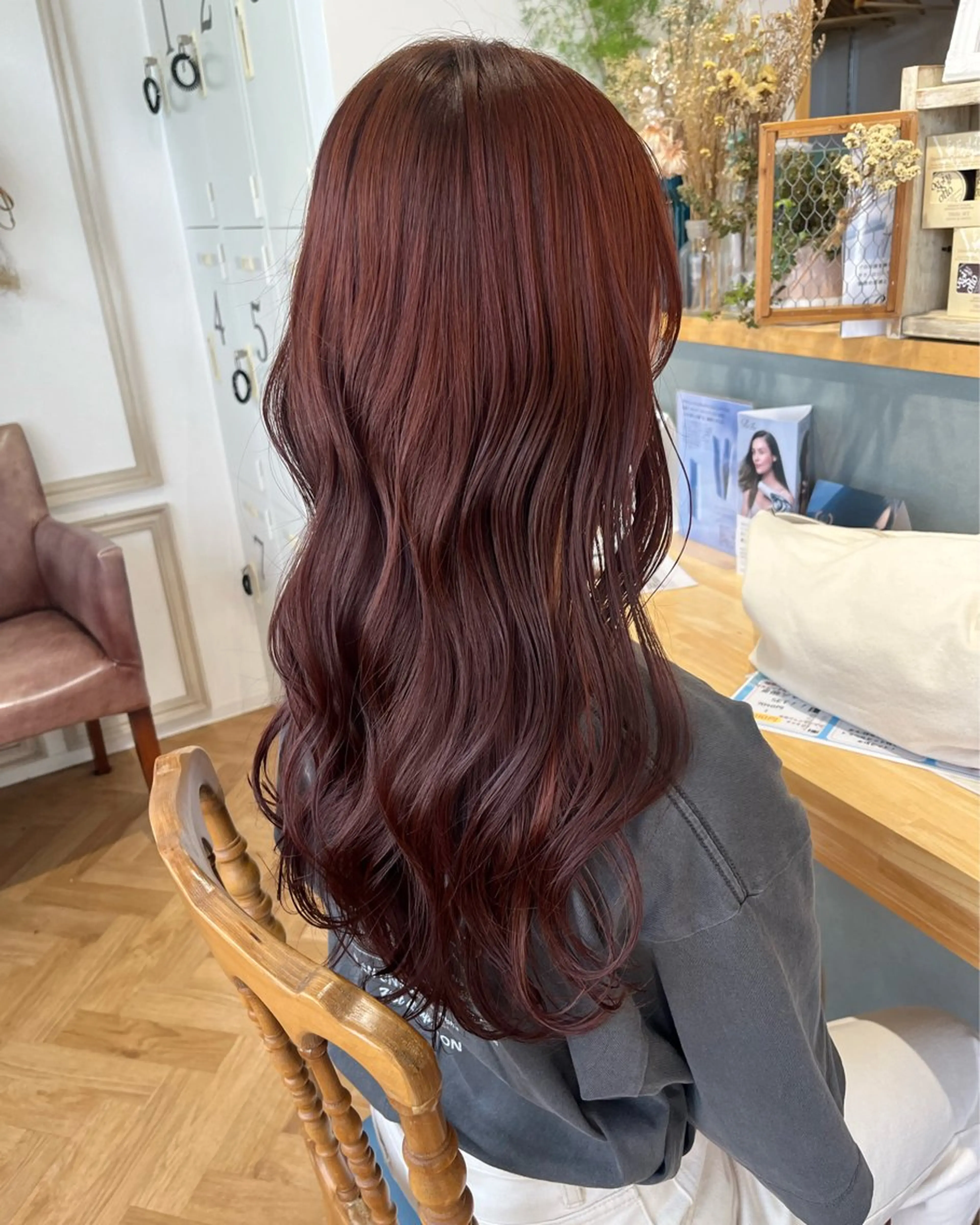 ロング カラー ヘアアレンジ カット ヘアカラー merc. 🩵妹尾杏菜のヘアスタイル
