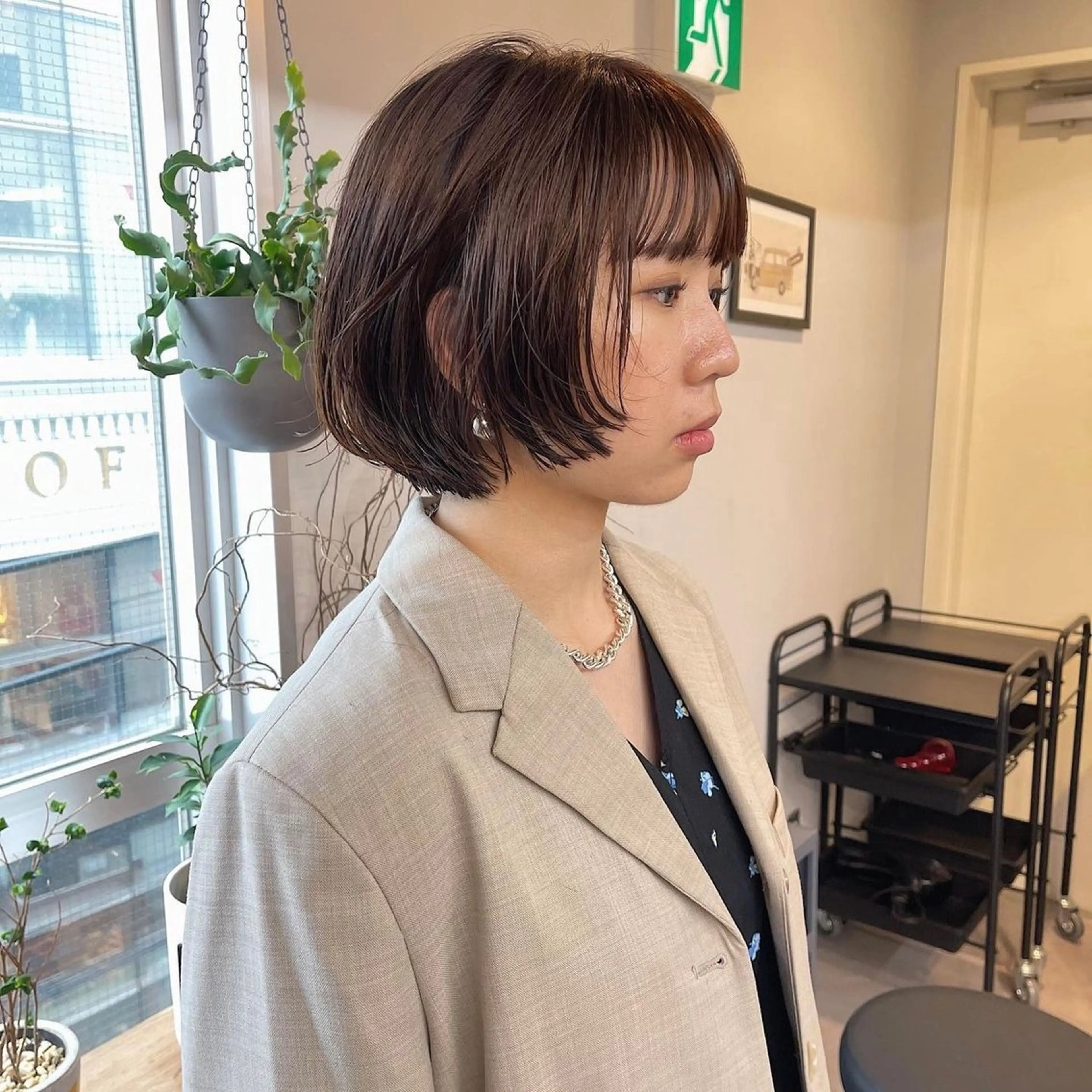 ショート カラー MEY HAIR / CURLYS所属・✅ボブ/パーマ/ 表参道/KENTA✅のヘアスタイル