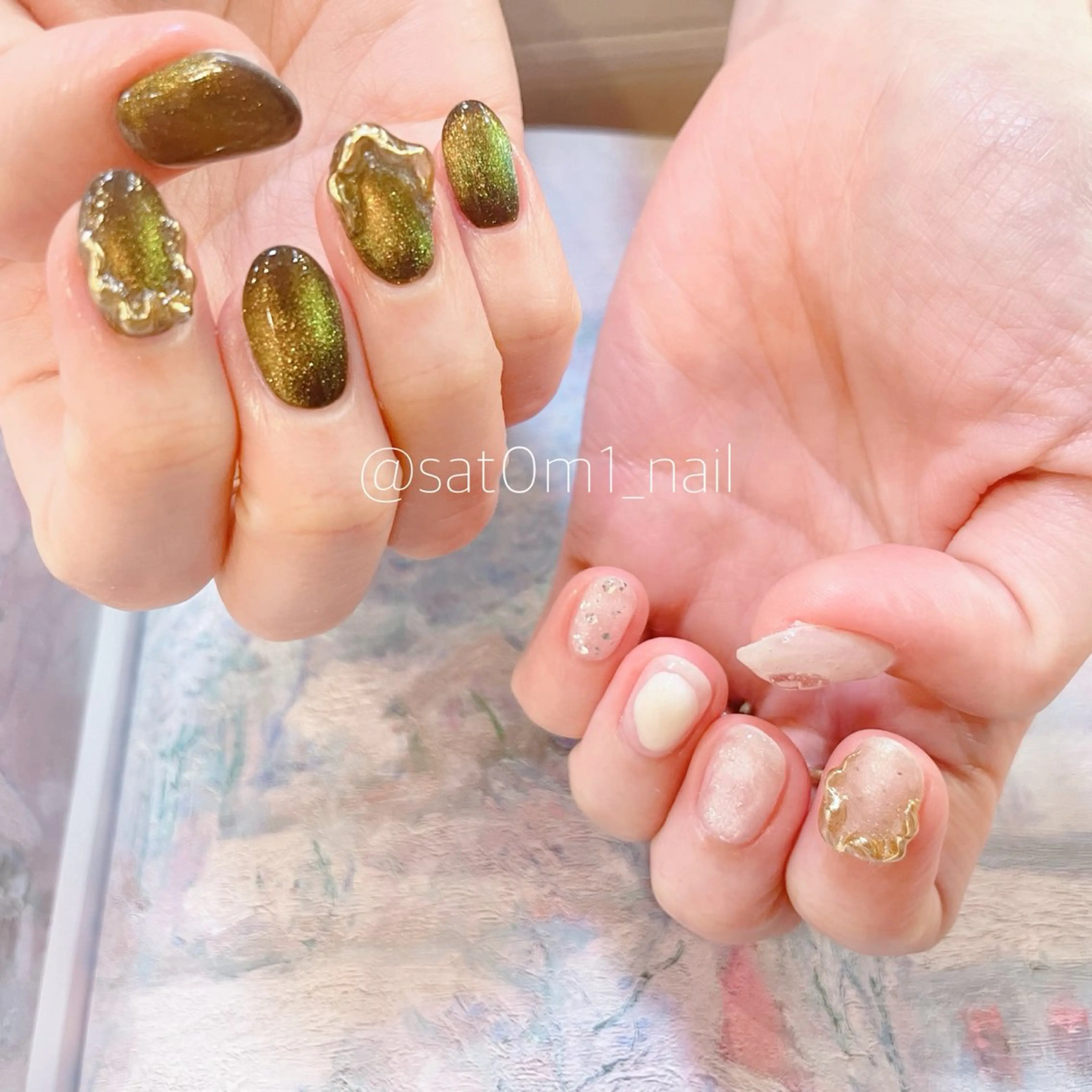 ネイル ハンドネイル 自由が丘✳︎奥沢 nail söpöのネイルデザイン
