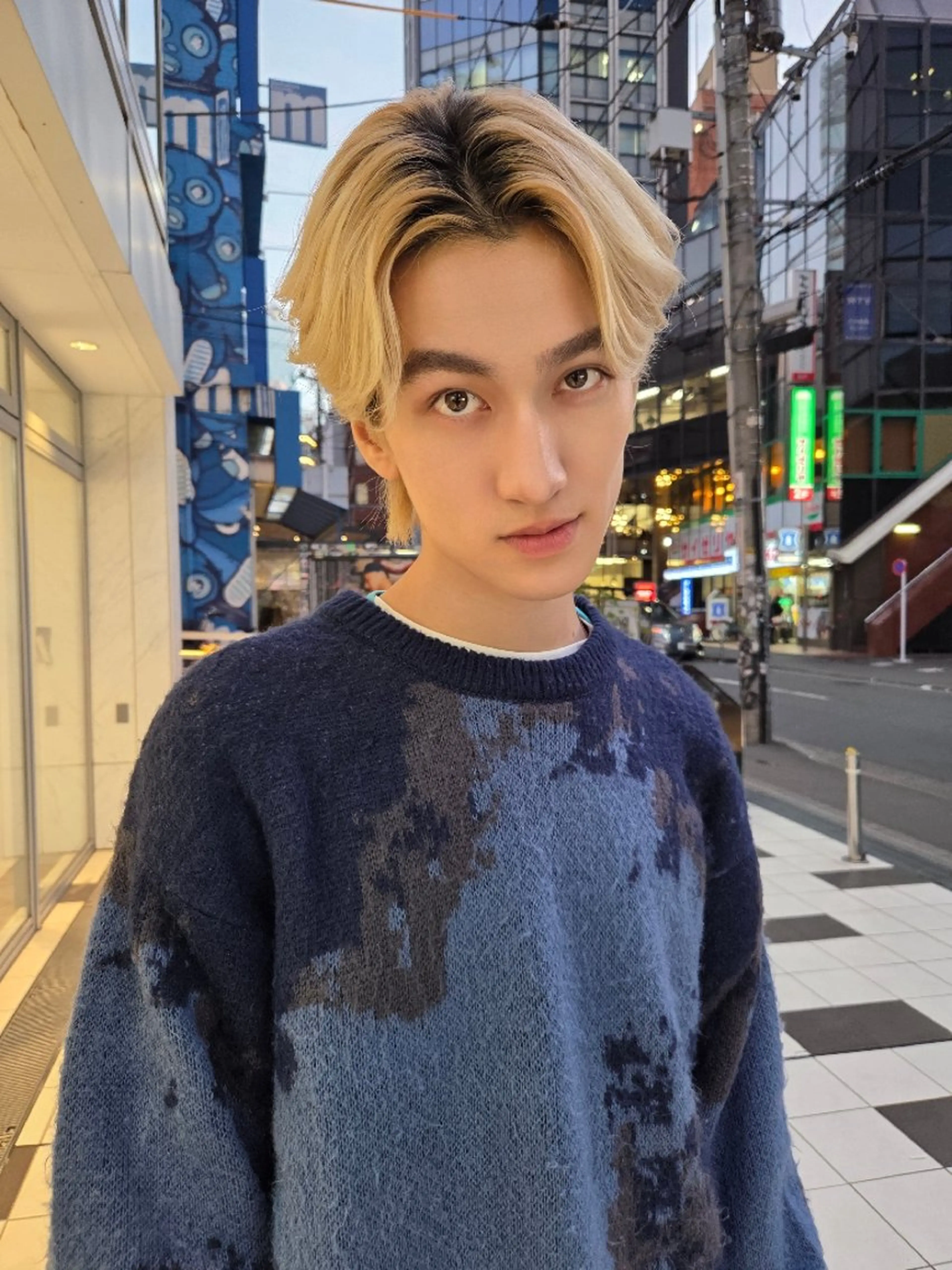 メンズ カット メンズ ヘアメイク ハイトーン キャロのヘアスタイル