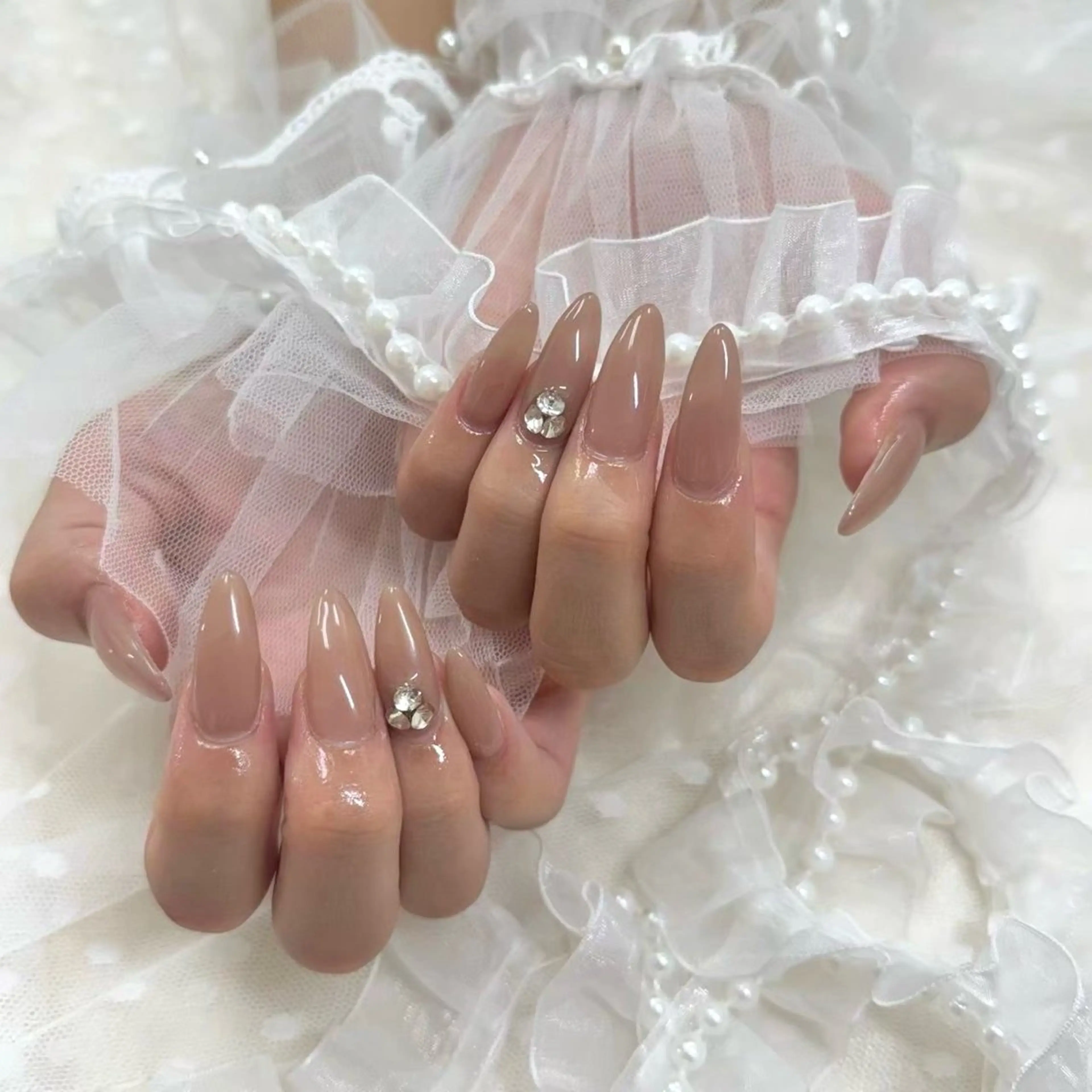 ネイル ハンドネイル yurika 🌷.*･ﾟのネイルデザイン