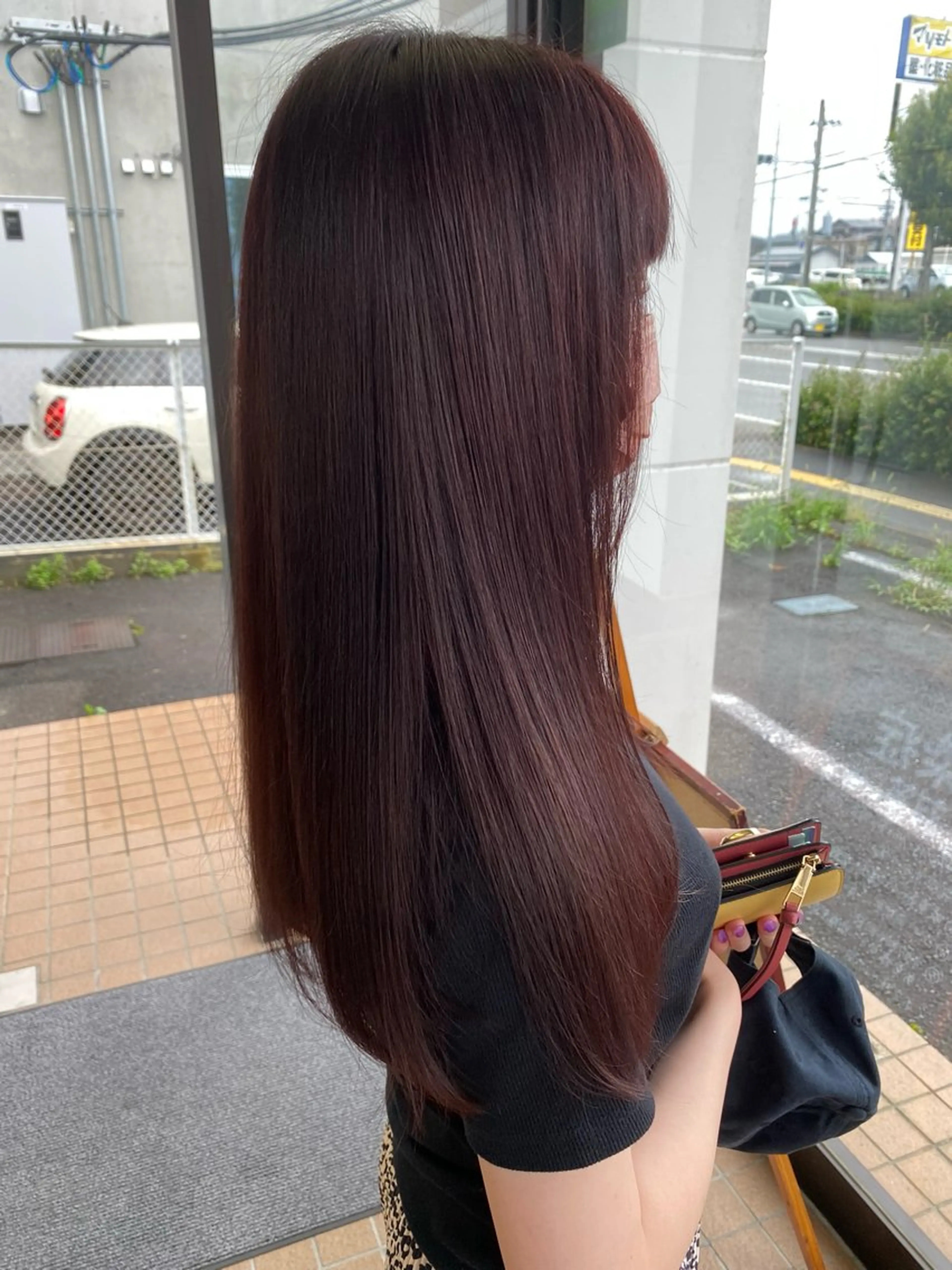 ロング ヘアカラー トリートメント 🇰🇷韓国風顔周り NANAMI🇰🇷のヘアスタイル