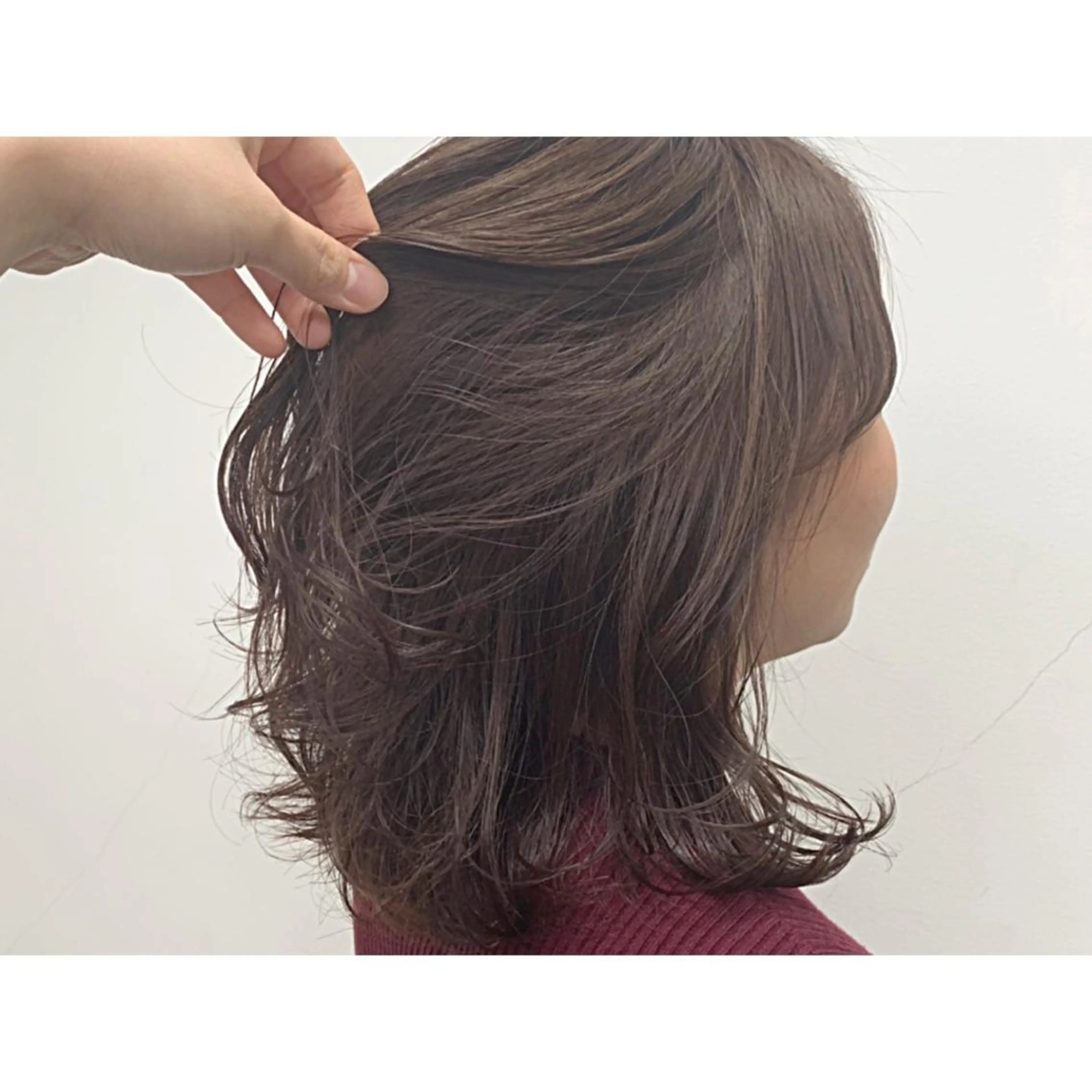 ミディアム merci.所属・🌻あいり merci.🌻のヘアスタイル