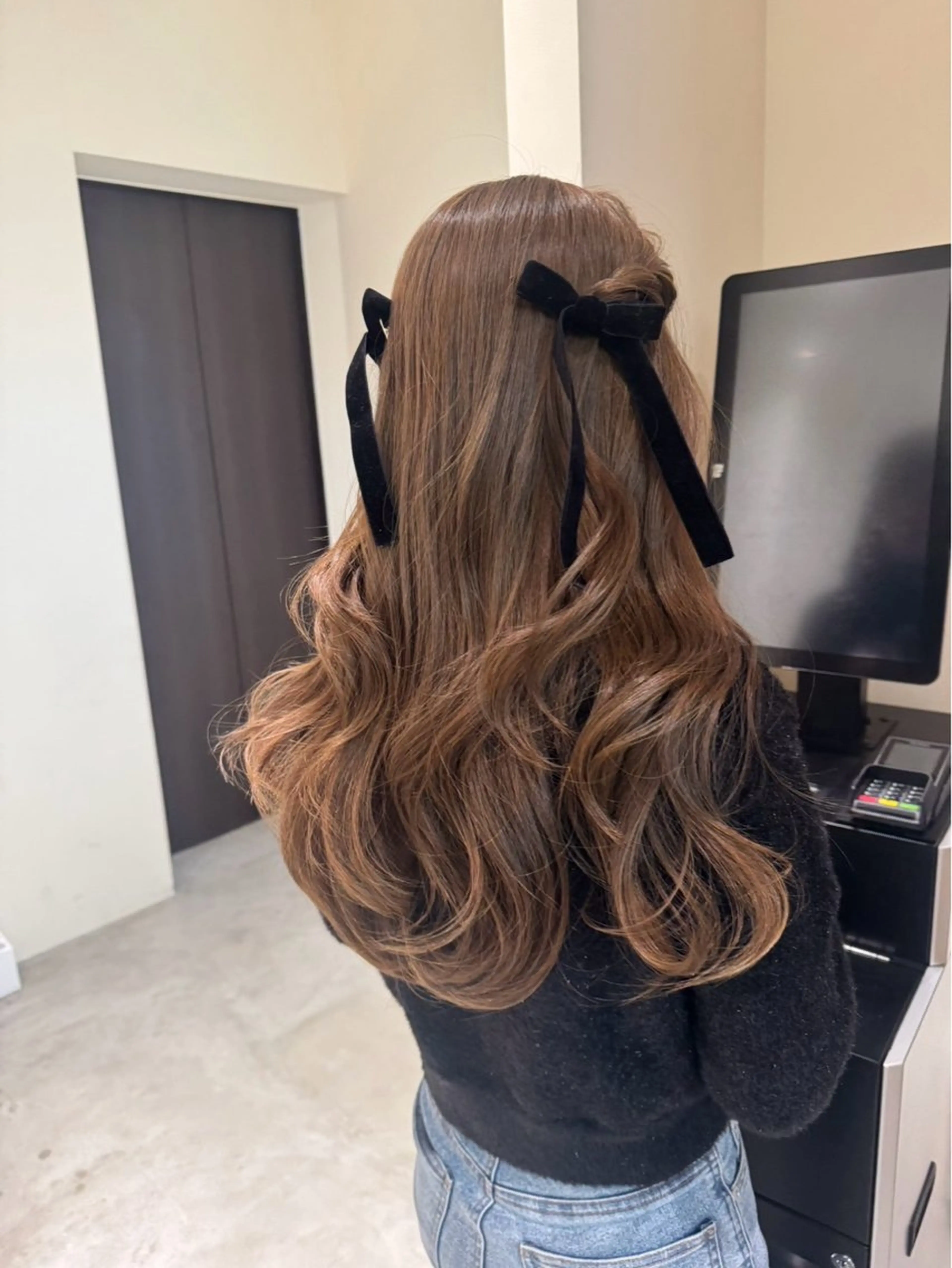 ロング カラー ベージュカラー カット ヘアカラー 髪質改善カラー専門/ 似合わせカット/といのヘアスタイル