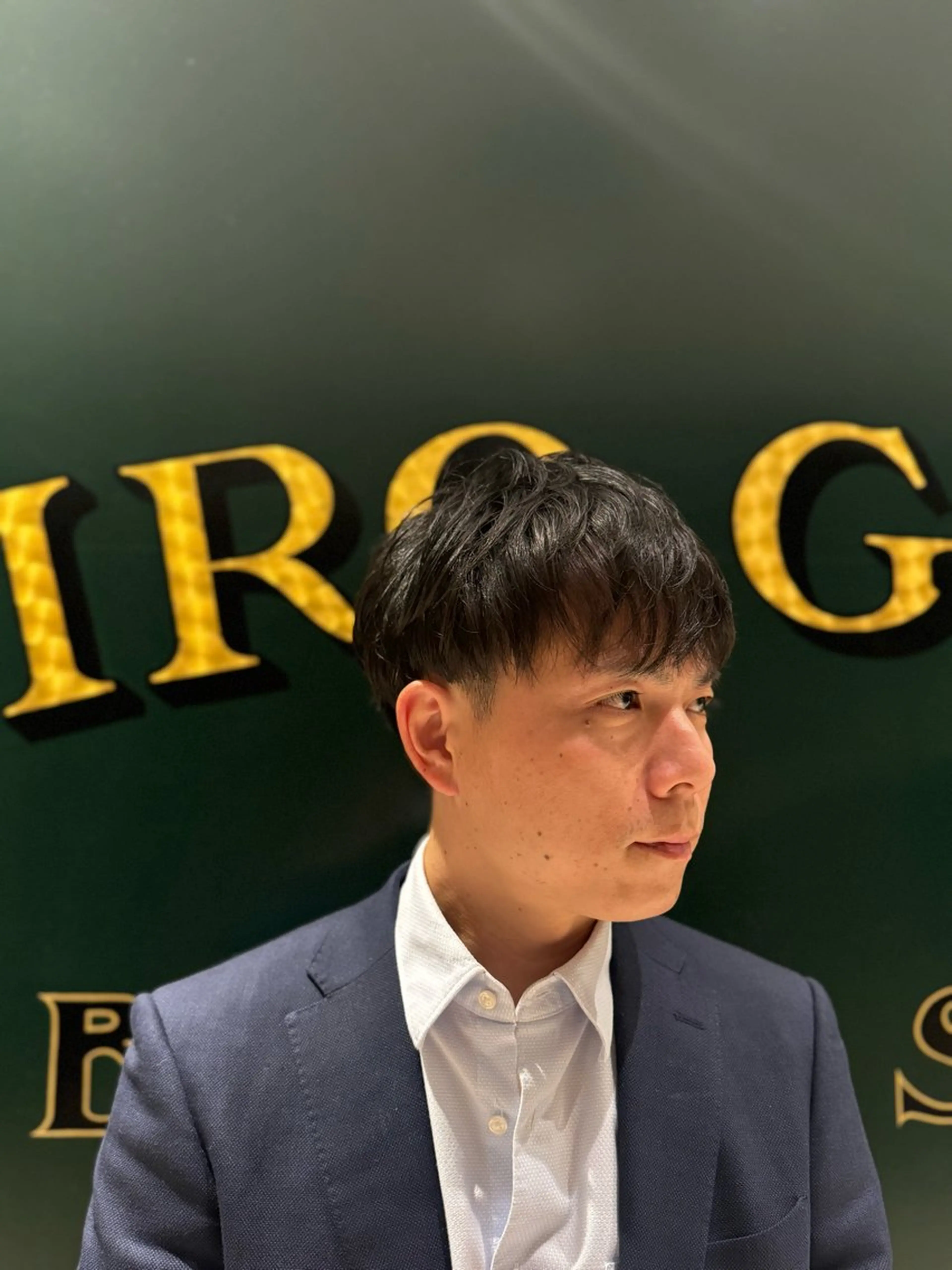 ミディアム ヒロ銀座バーバーショップ名古屋本店所属・小島 優奈のヘアスタイル