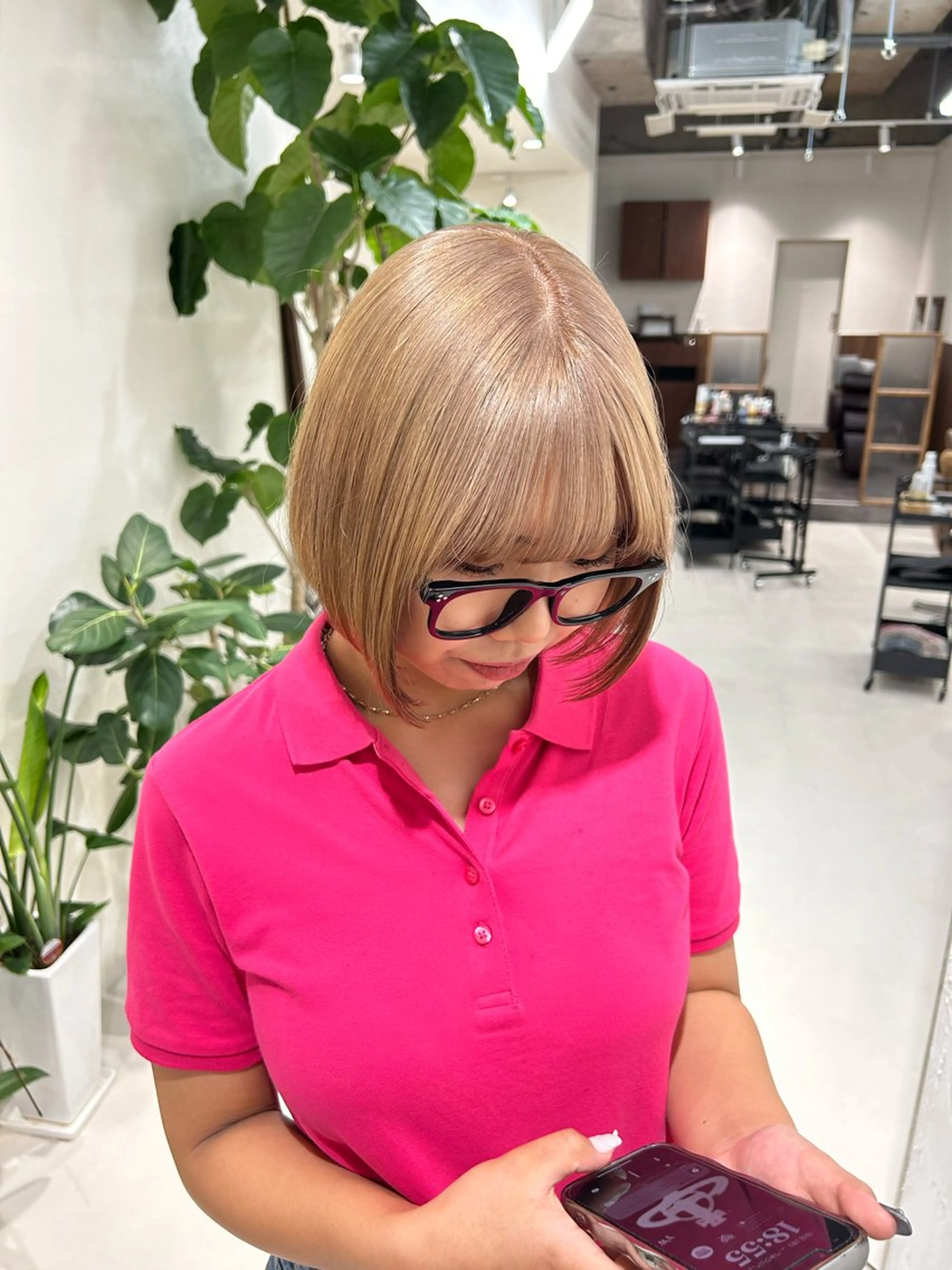 ショート カラー Liru:smart salon/茅ヶ崎のヘアスタイル