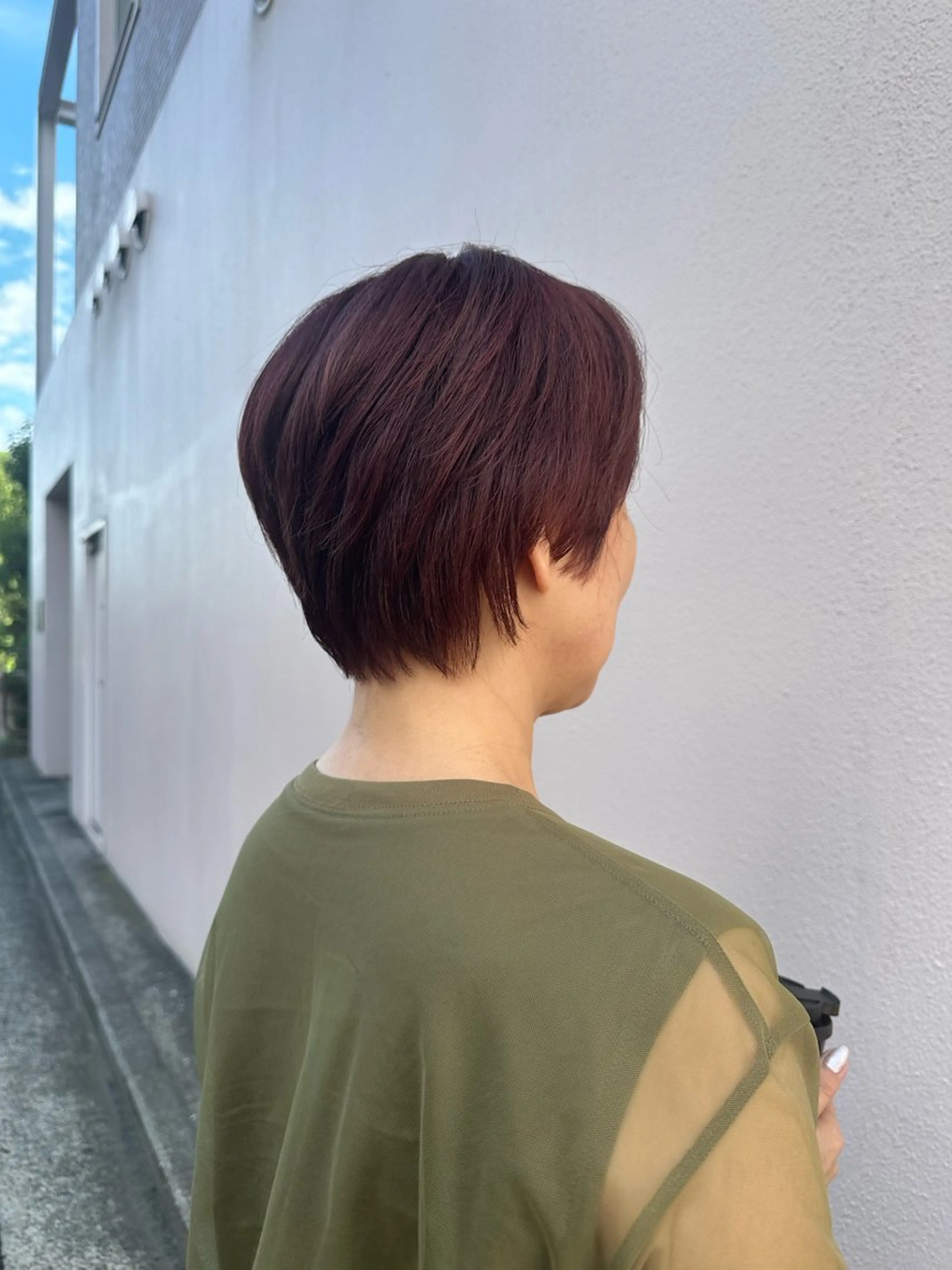 ショート ショートヘア 三留玲愛 /似合わせカット/のヘアスタイル