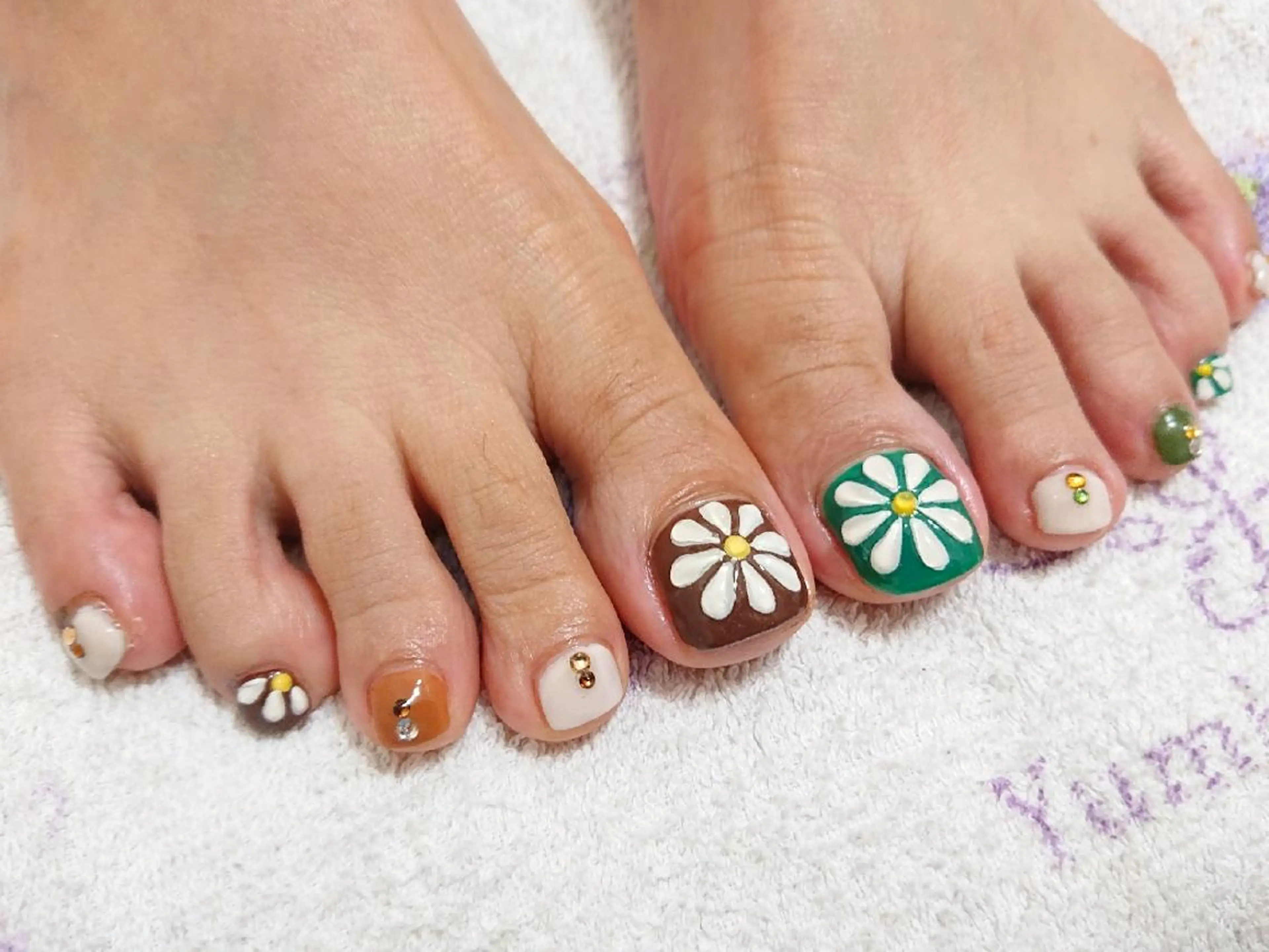 ネイル アートネイル フットネイル ジェルネイル あんきち    のネイルデザイン