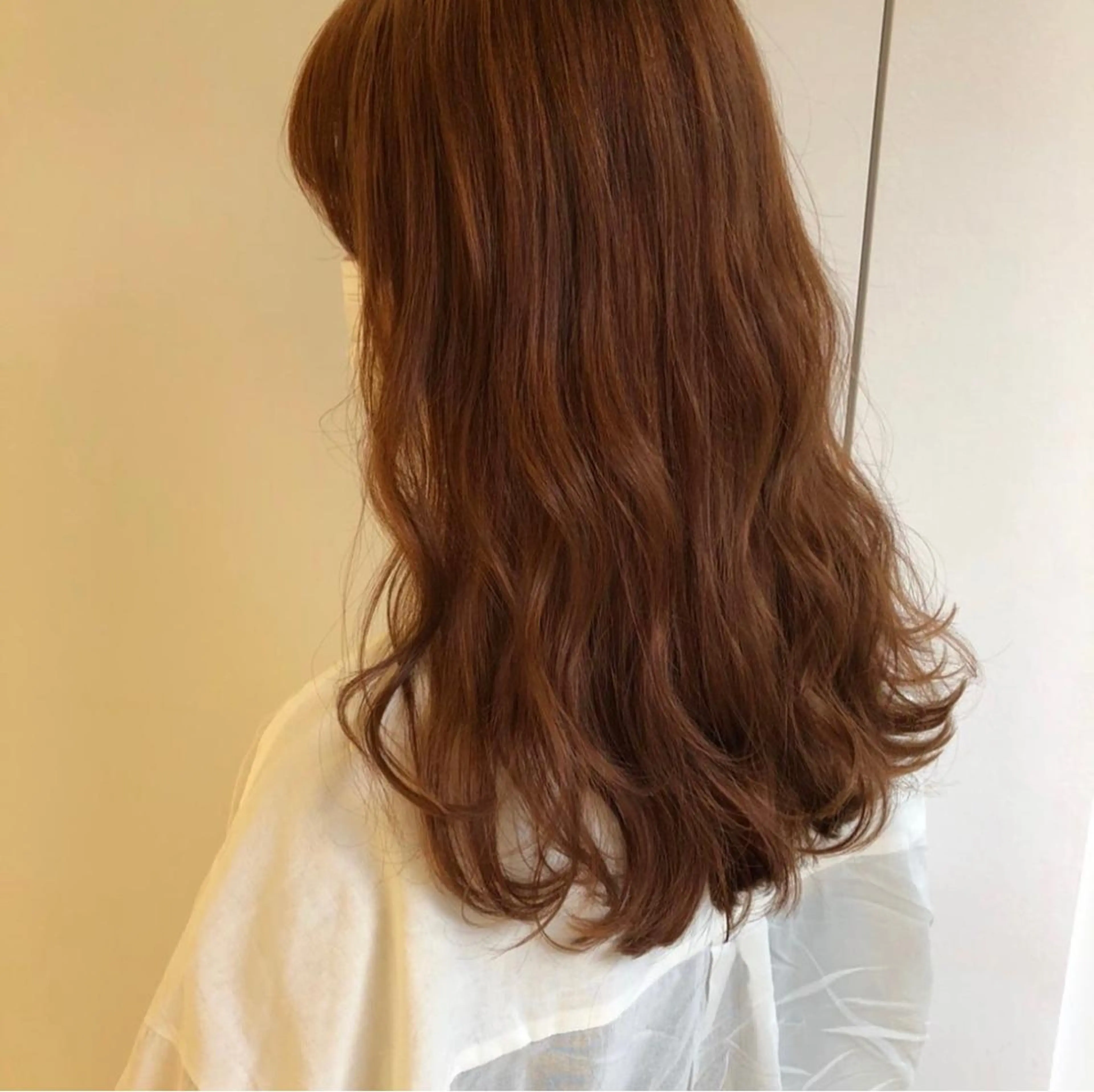 セミロング ParveMix 佐々木梨紗🤍のヘアスタイル