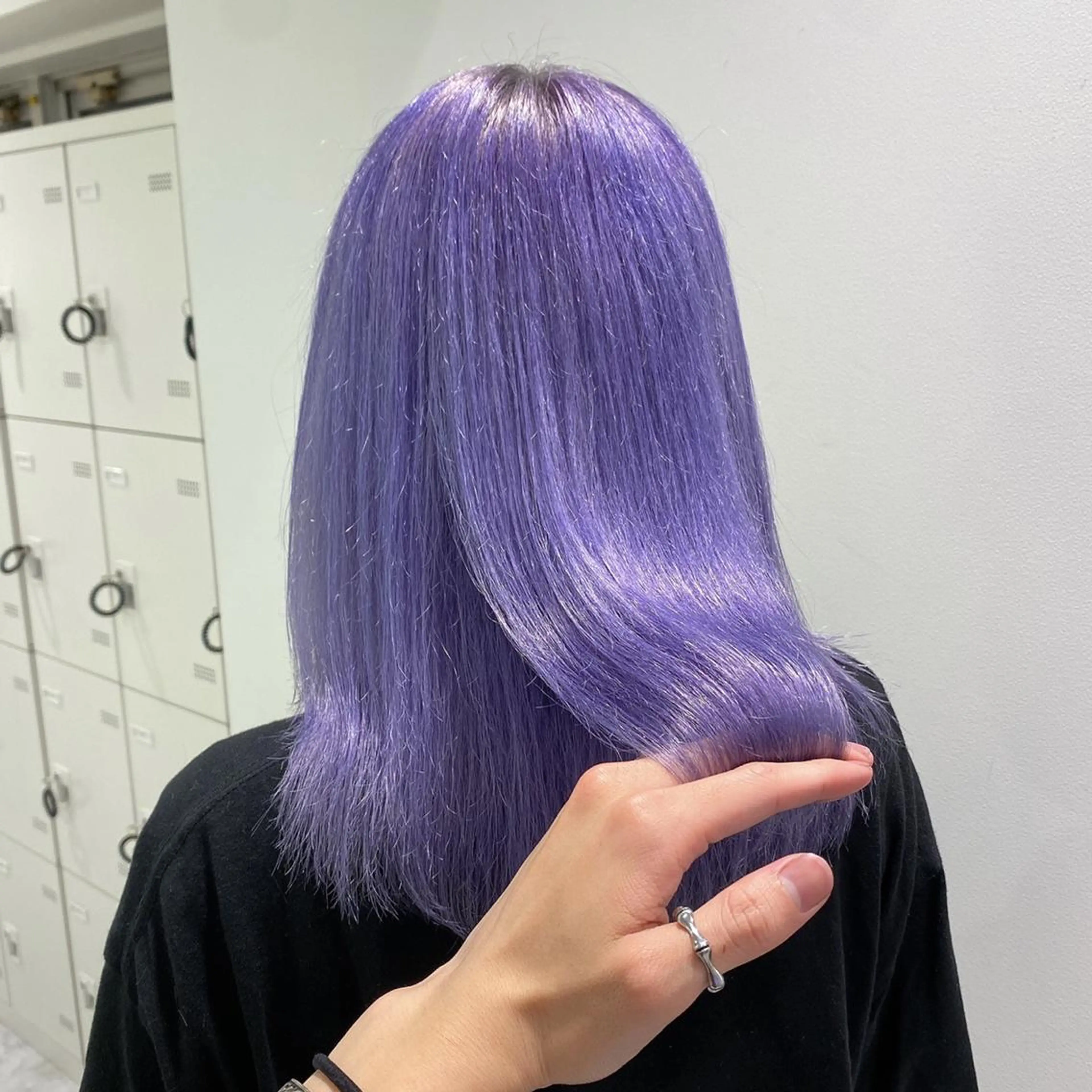 ミディアム カラー パーマ ヘアアレンジ メンズ キッズ ネイル マツエク・マツパ 🦋韓国風カラー🦋 こうせい原宿のヘアスタイル